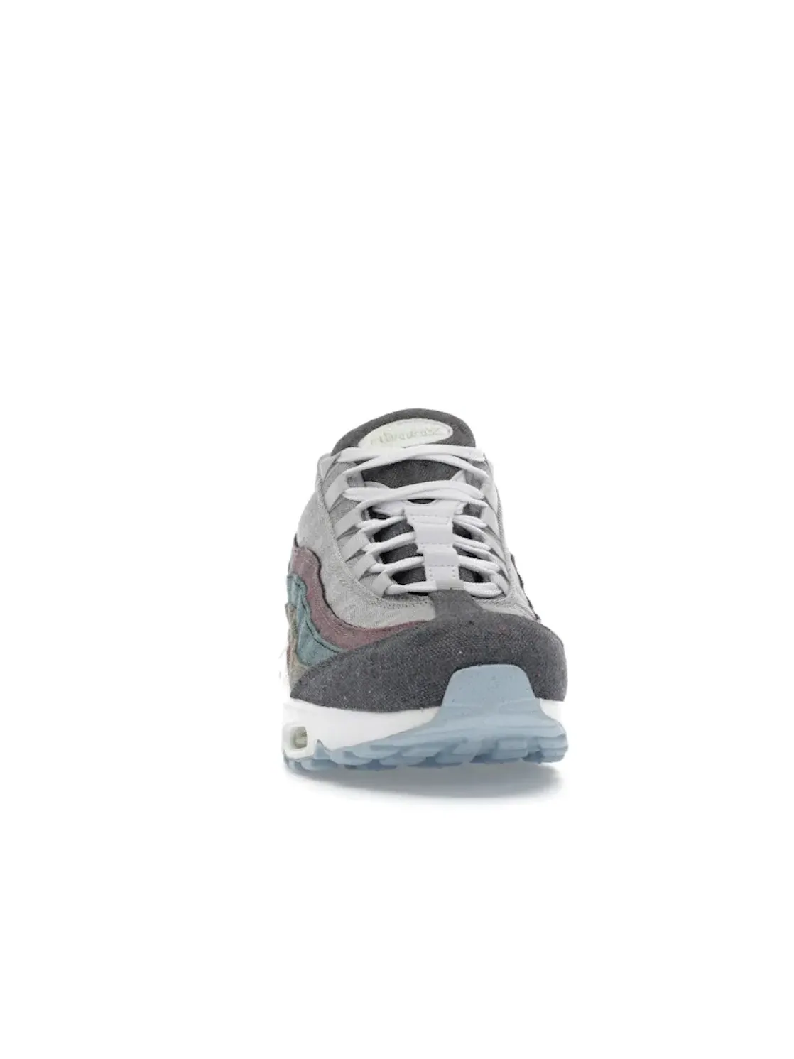 Мужские кроссовки Lifestyle с многоцветным верхом Nike Air Max 95 — изображение 2 из 4, серый/-яркий-белый