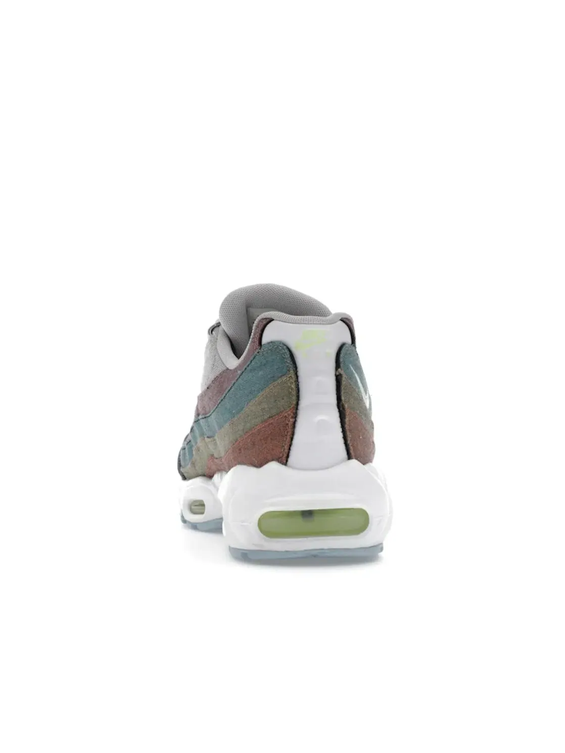 Мужские кроссовки Lifestyle с многоцветным верхом Nike Air Max 95 — изображение 4 из 4, серый/-яркий-белый