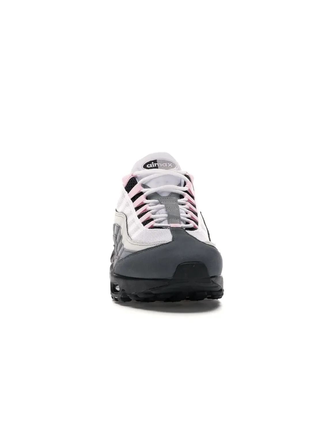 Мужские кроссовки Lifestyle с сетчатым верхом Nike Air Max 95 — изображение 2 из 4, черный/розовый--серый