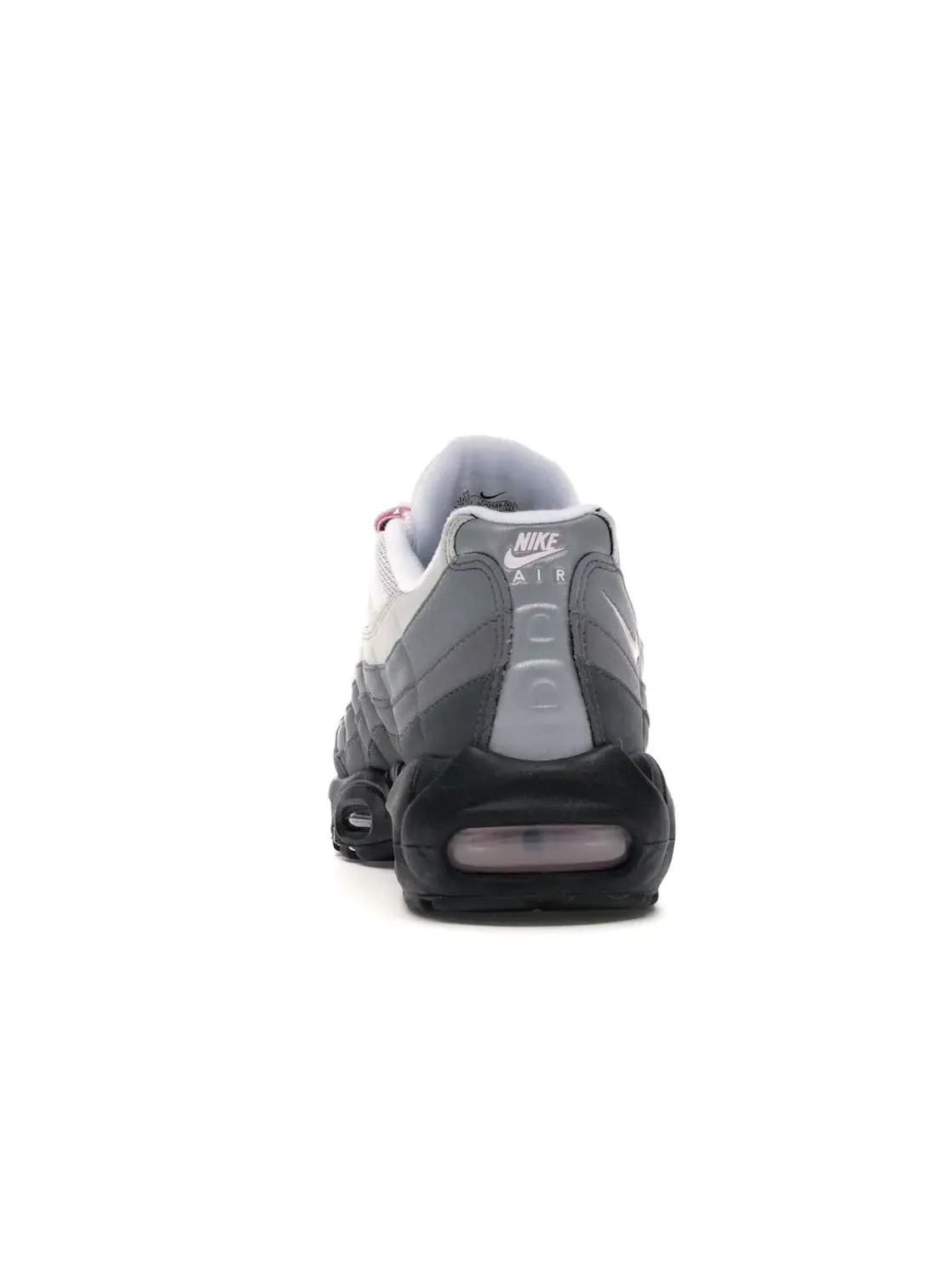 Мужские кроссовки Lifestyle с сетчатым верхом Nike Air Max 95 — изображение 4 из 4, черный/розовый--серый