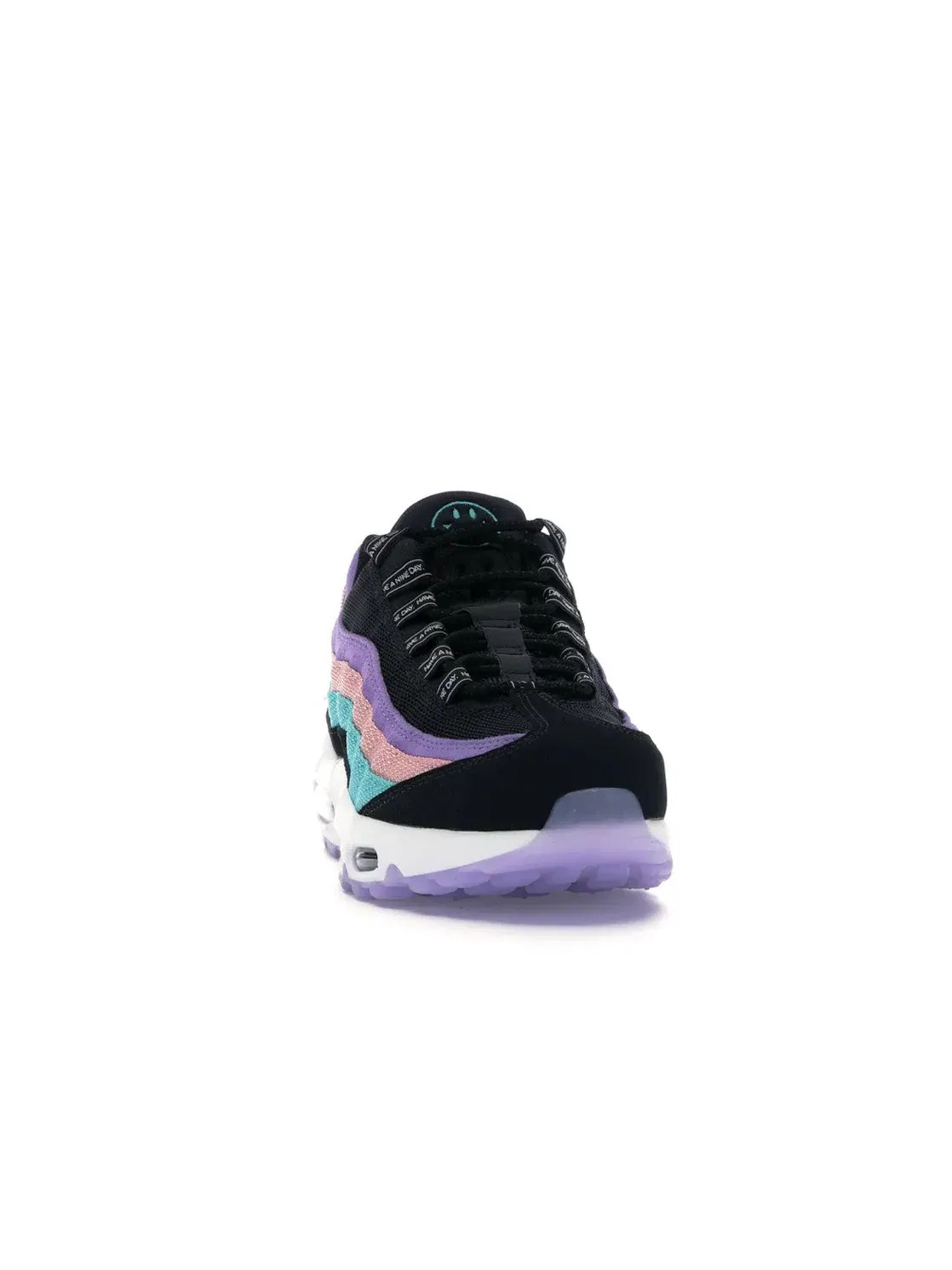 Мужские кроссовки с принтом Nike Air Max 95 Have a Nike Day Nike — изображение 2 из 4, черный/белый