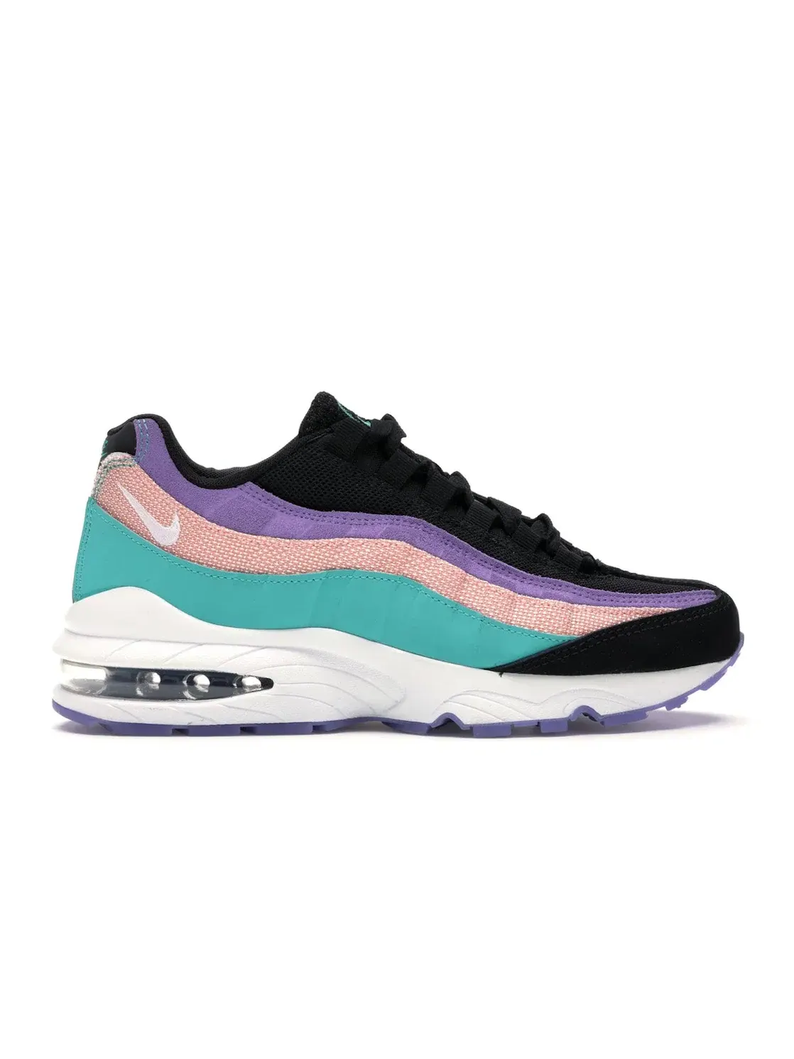 Детские кроссовки Lifestyle Nike Air Max 95 — изображение 1 из 4, черный/белый