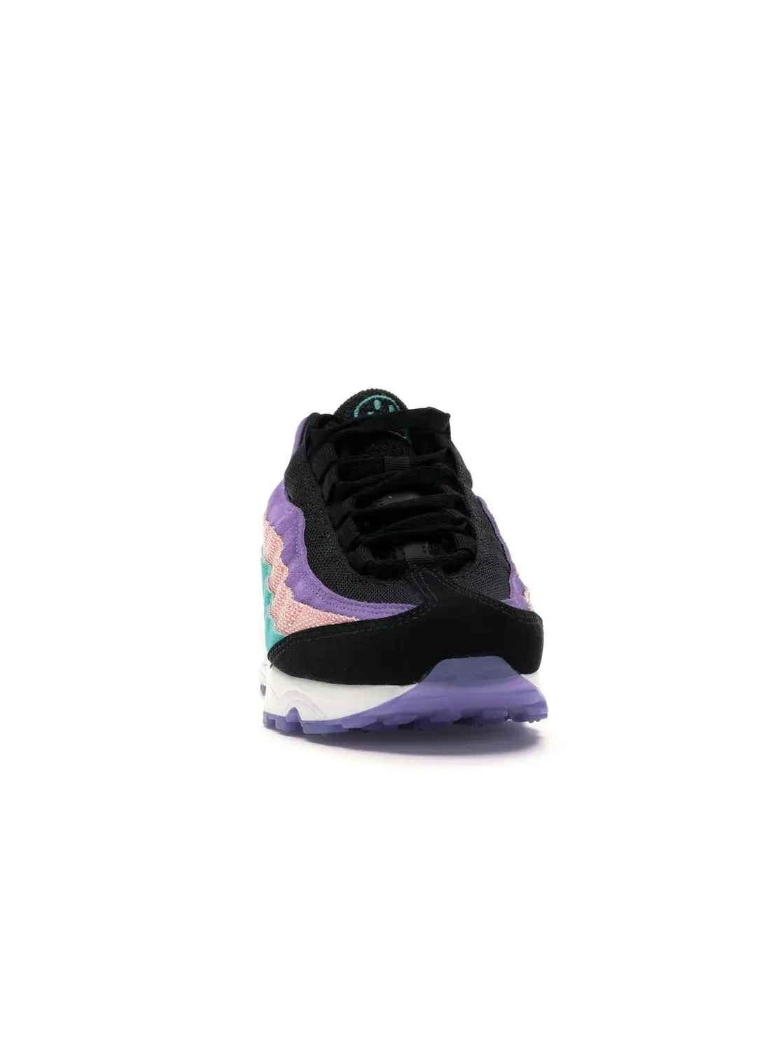 Детские кроссовки Lifestyle Nike Air Max 95 — изображение 2 из 4, черный/белый
