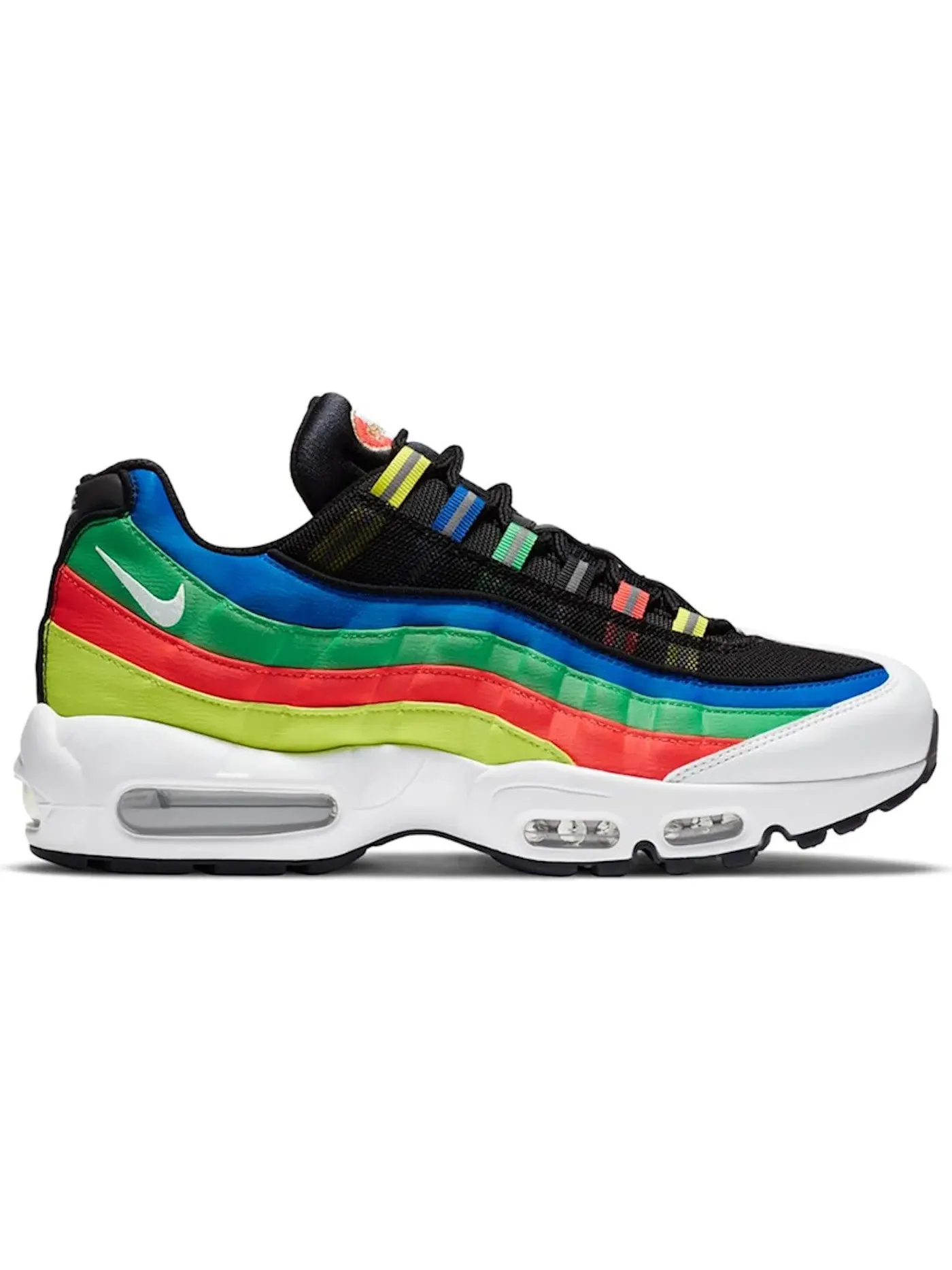 Мужские кроссовки Lifestyle Nike Air Max 95 Hidden Message — изображение 1 из 1, черный/белый-мульти