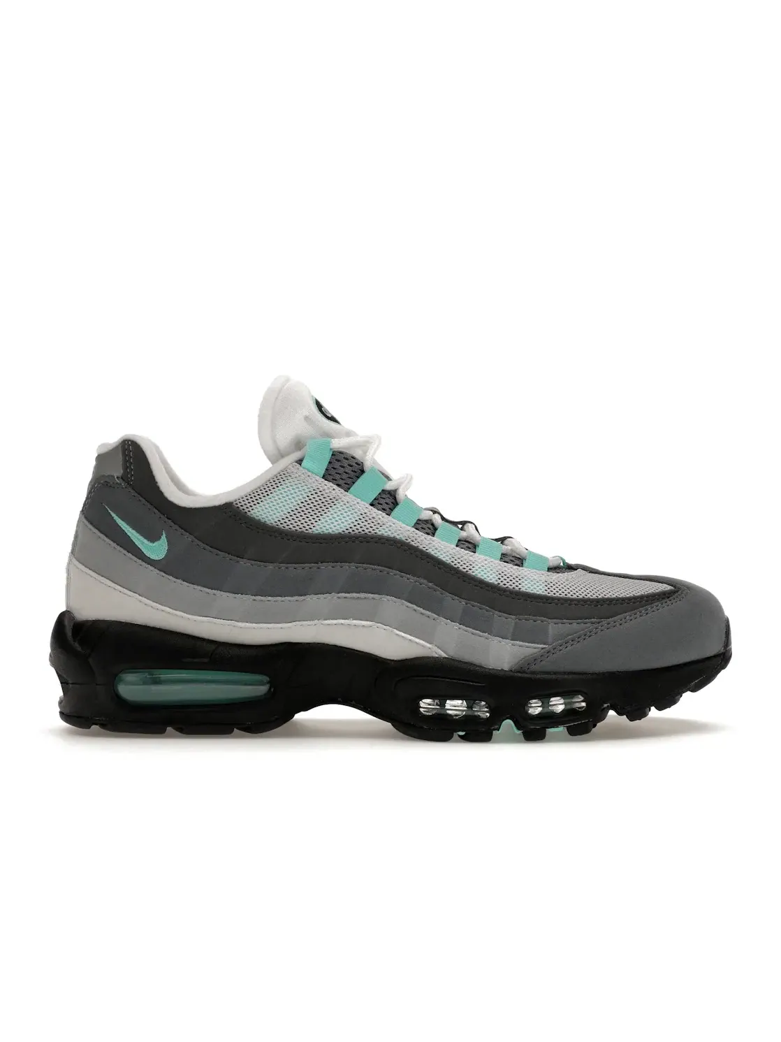 Мужские кроссовки Lifestyle с контрастными вставками Nike Air Max 95 — изображение 1 из 4, белый//серый/серый