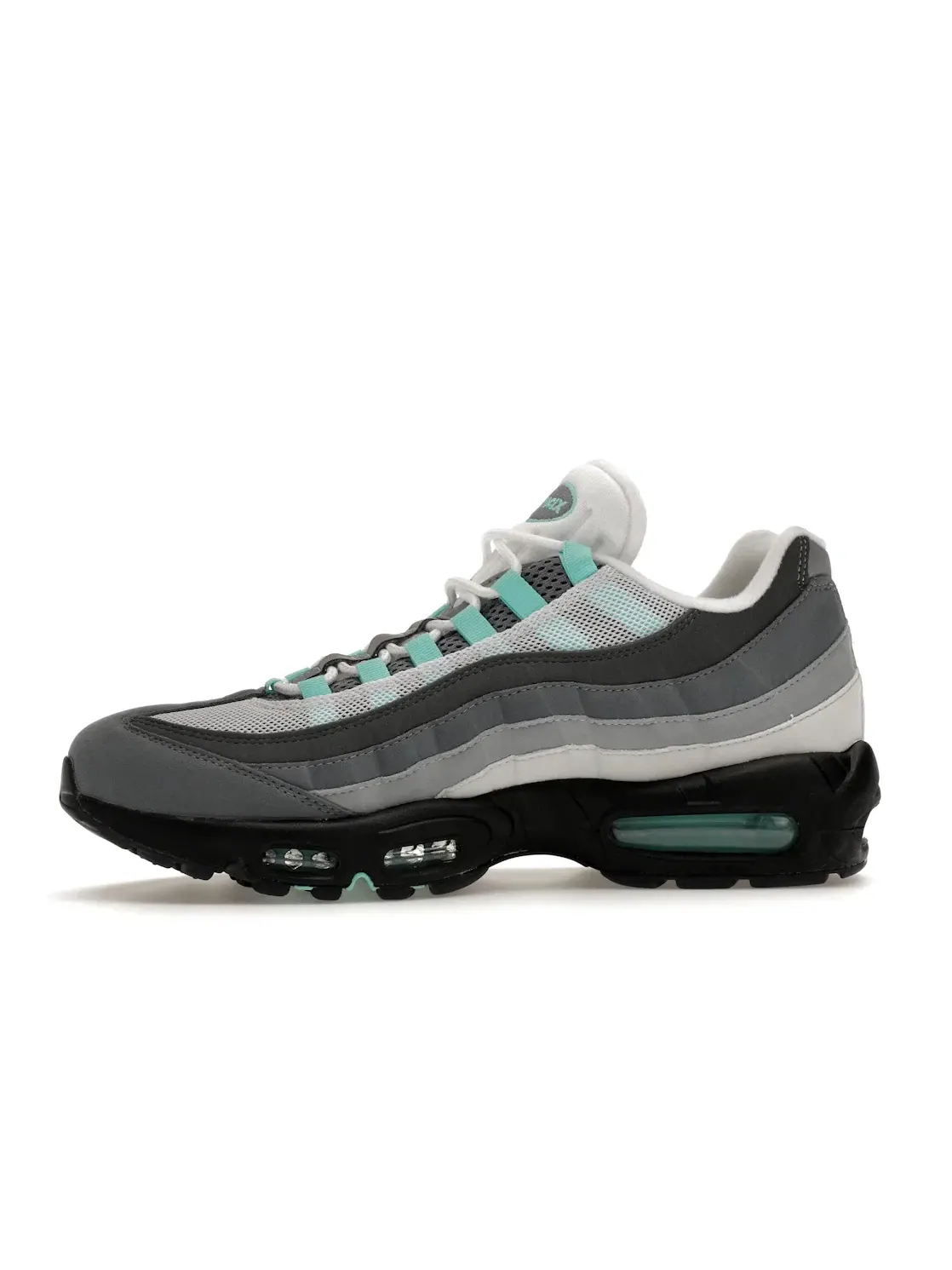 Мужские кроссовки Lifestyle с контрастными вставками Nike Air Max 95 — изображение 3 из 4, белый//серый/серый