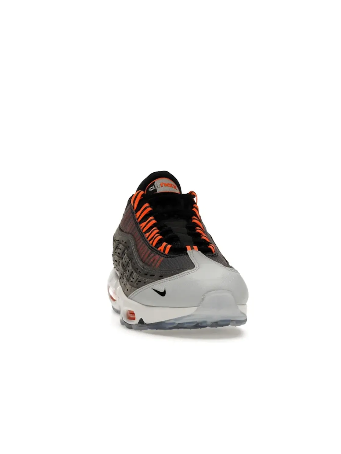 Мужские кроссовки с перфорированным верхом Nike Air Max 95 — изображение 2 из 4, черный/оранжевый