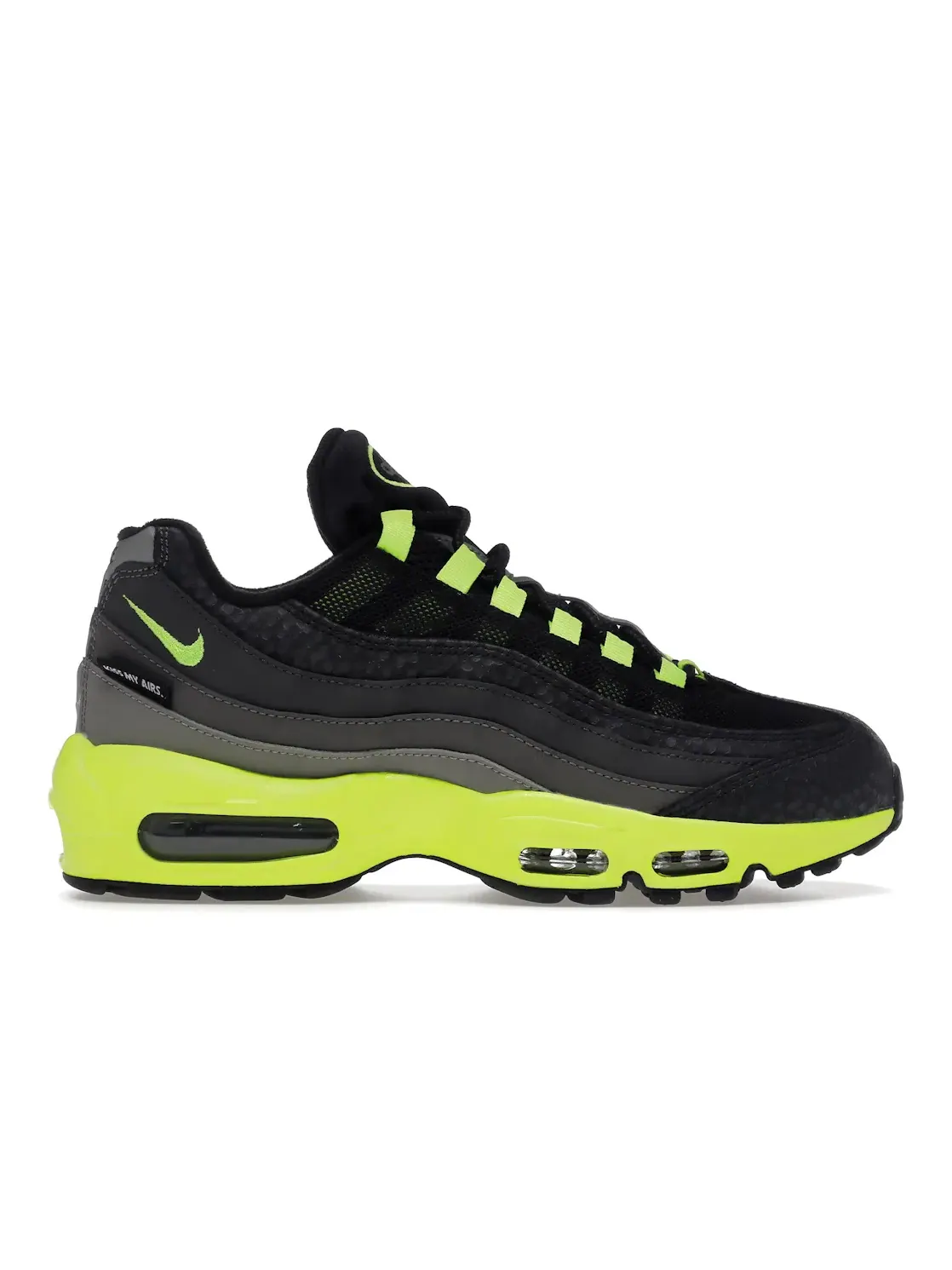 Мужские кроссовки Lifestyle Nike Air Max 95 — изображение 1 из 4, черный/зеленый-серый