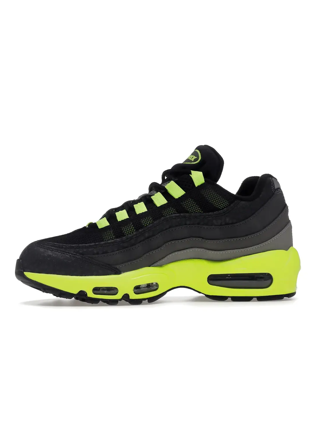 Мужские кроссовки Lifestyle Nike Air Max 95 — изображение 3 из 4, черный/зеленый-серый
