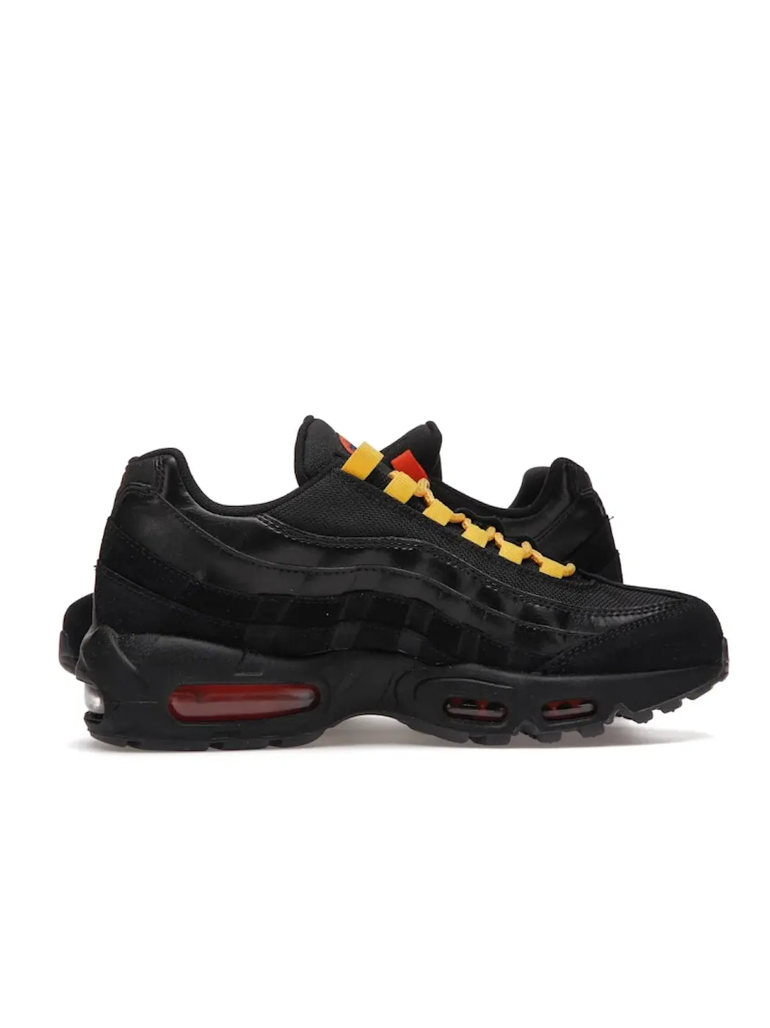 Мужские кроссовки Lifestyle с контрастными элементами Nike Air Max 95 — изображение 3 из 4, черный/синий-оранжевый