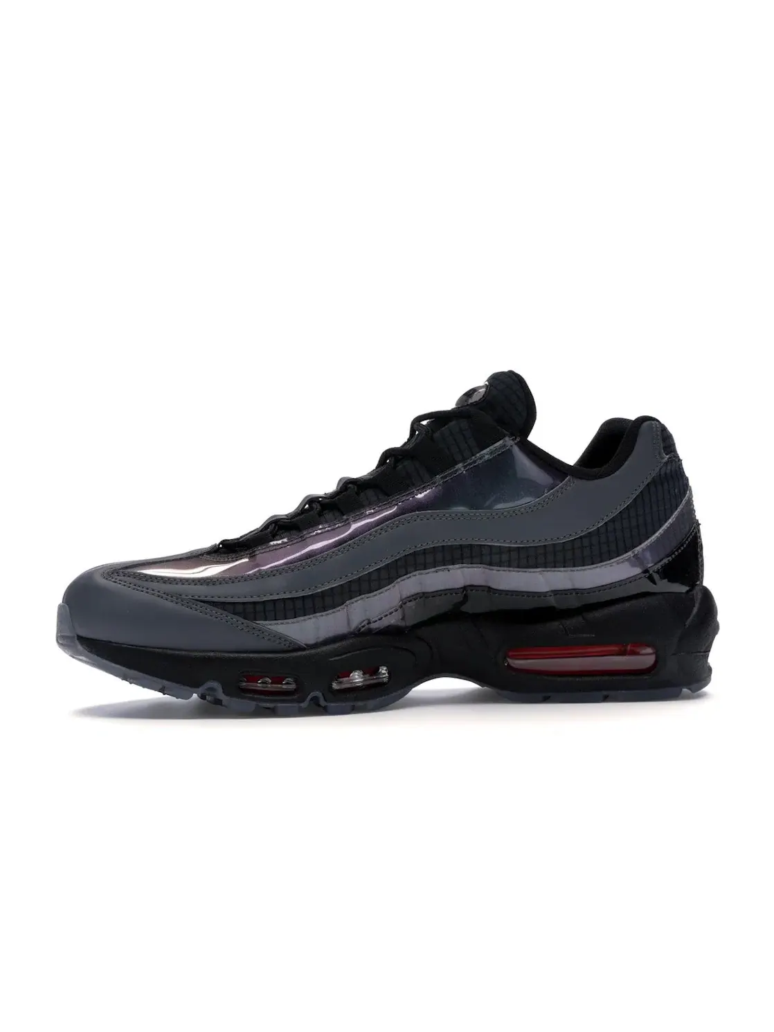 Мужские кроссовки Lifestyle Nike Air Max 95 — изображение 3 из 4, черный/-темный серый