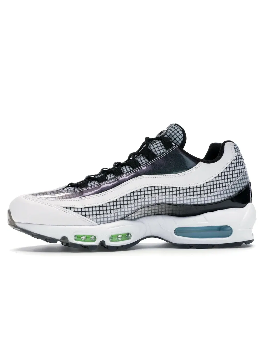 Мужские кроссовки Lifestyle Nike Air Max 95 — изображение 3 из 4, белый/черный-синий