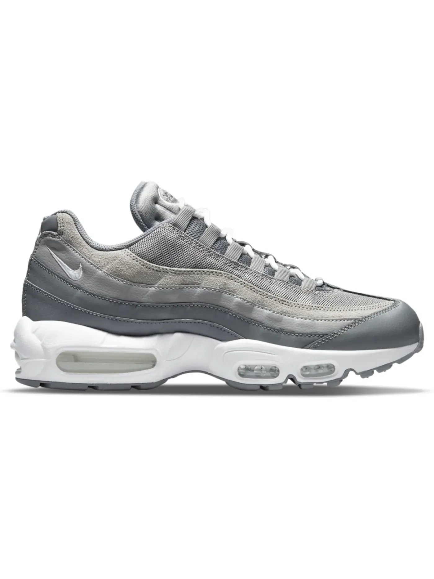 Мужские кроссовки Lifestyle Nike Air Max 95 — изображение 1 из 1, серый/серый/черный/белый