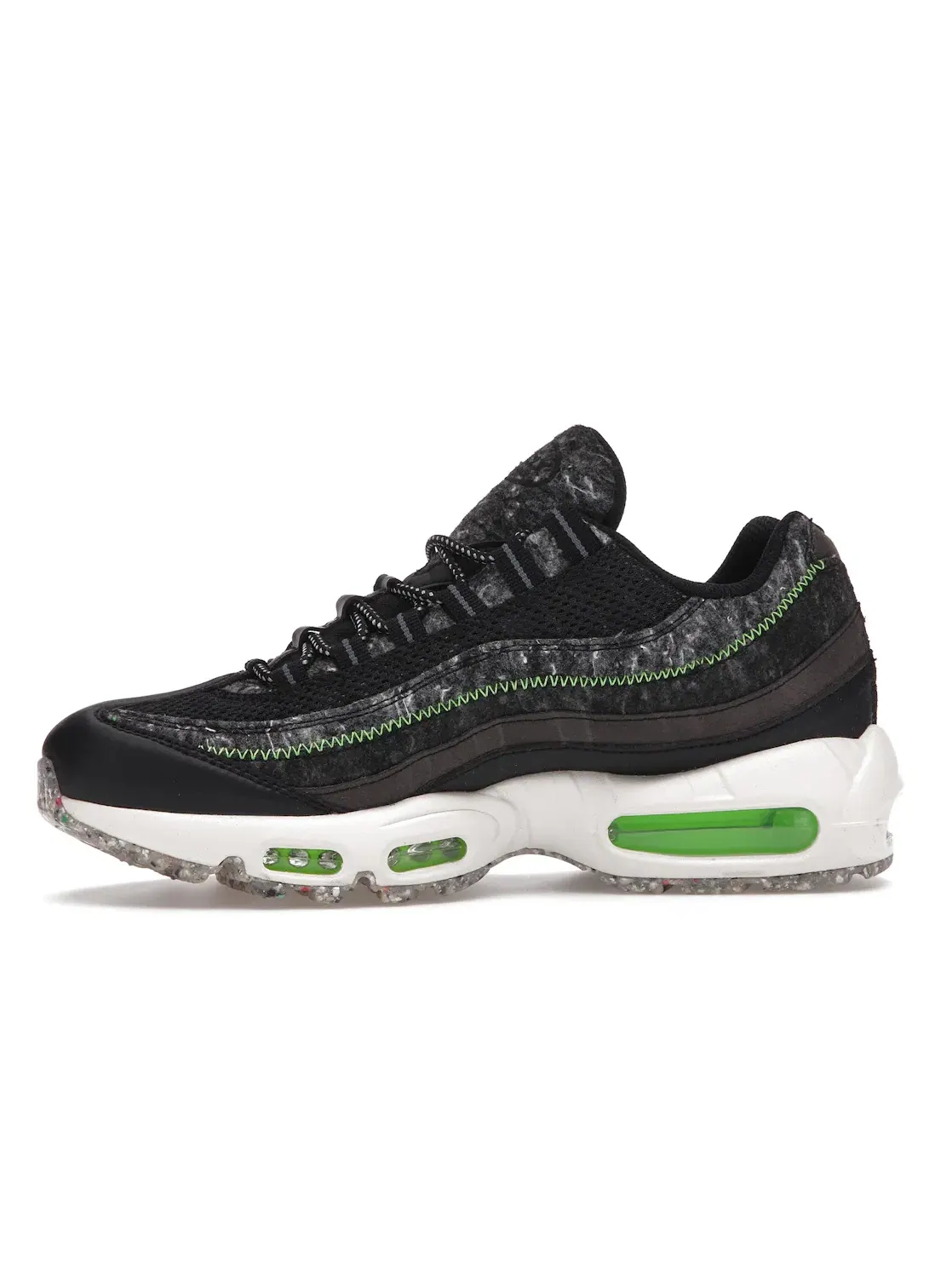Мужские кроссовки Lifestyle Nike Air Max 95 — изображение 3 из 4, черный/зеленый