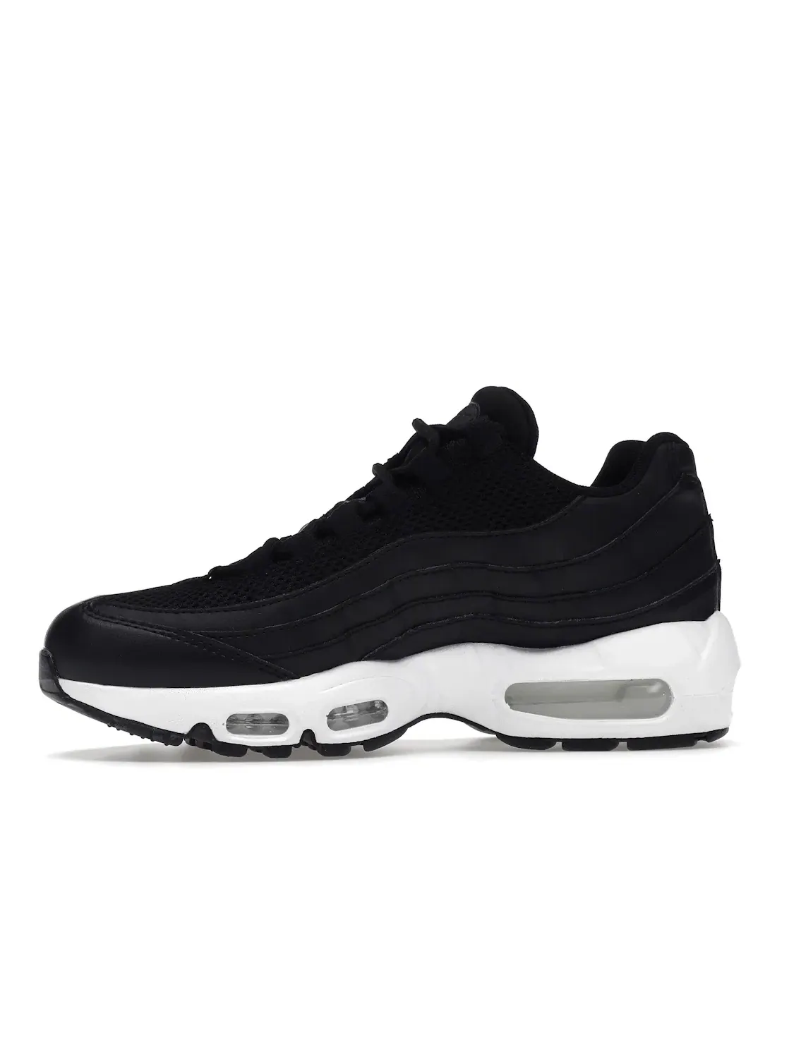 Женские кроссовки Lifestyle Nike Air Max 95 — изображение 3 из 4, черный/черный/белый