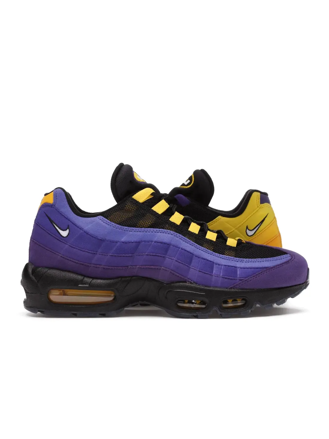 Мужские кроссовки Lifestyle с принтом Nike Air Max 95 NRG Nike — изображение 1 из 4, черный/белый--фиолетовый