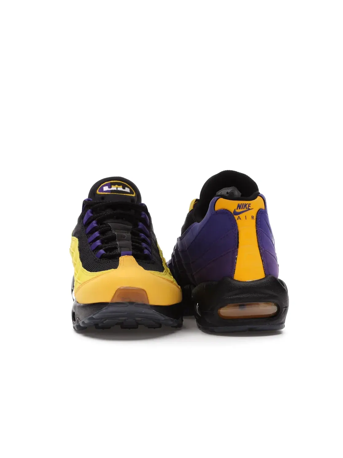 Мужские кроссовки Lifestyle с принтом Nike Air Max 95 NRG Nike — изображение 4 из 4, черный/белый--фиолетовый