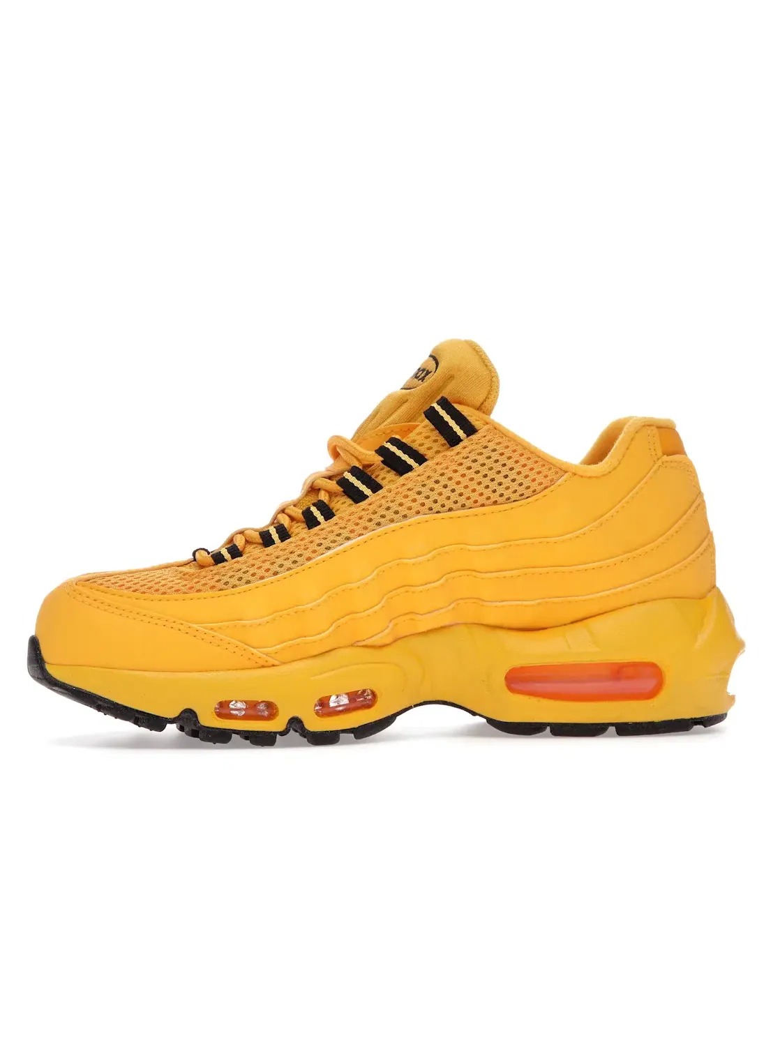Детские кроссовки Lifestyle с принтом Nike Air Max 95 Nike — изображение 3 из 4, желтый желтый черный