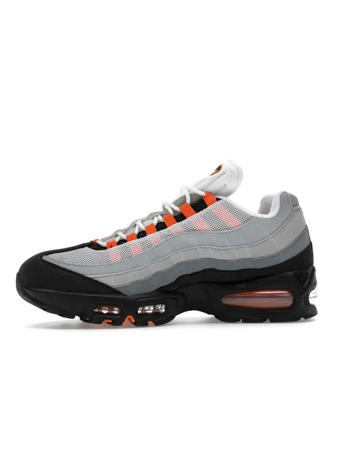 Мужские кроссовки с контрастными вставками Nike Air Max 95 OG — изображение 3 из 4, черный/яркий
