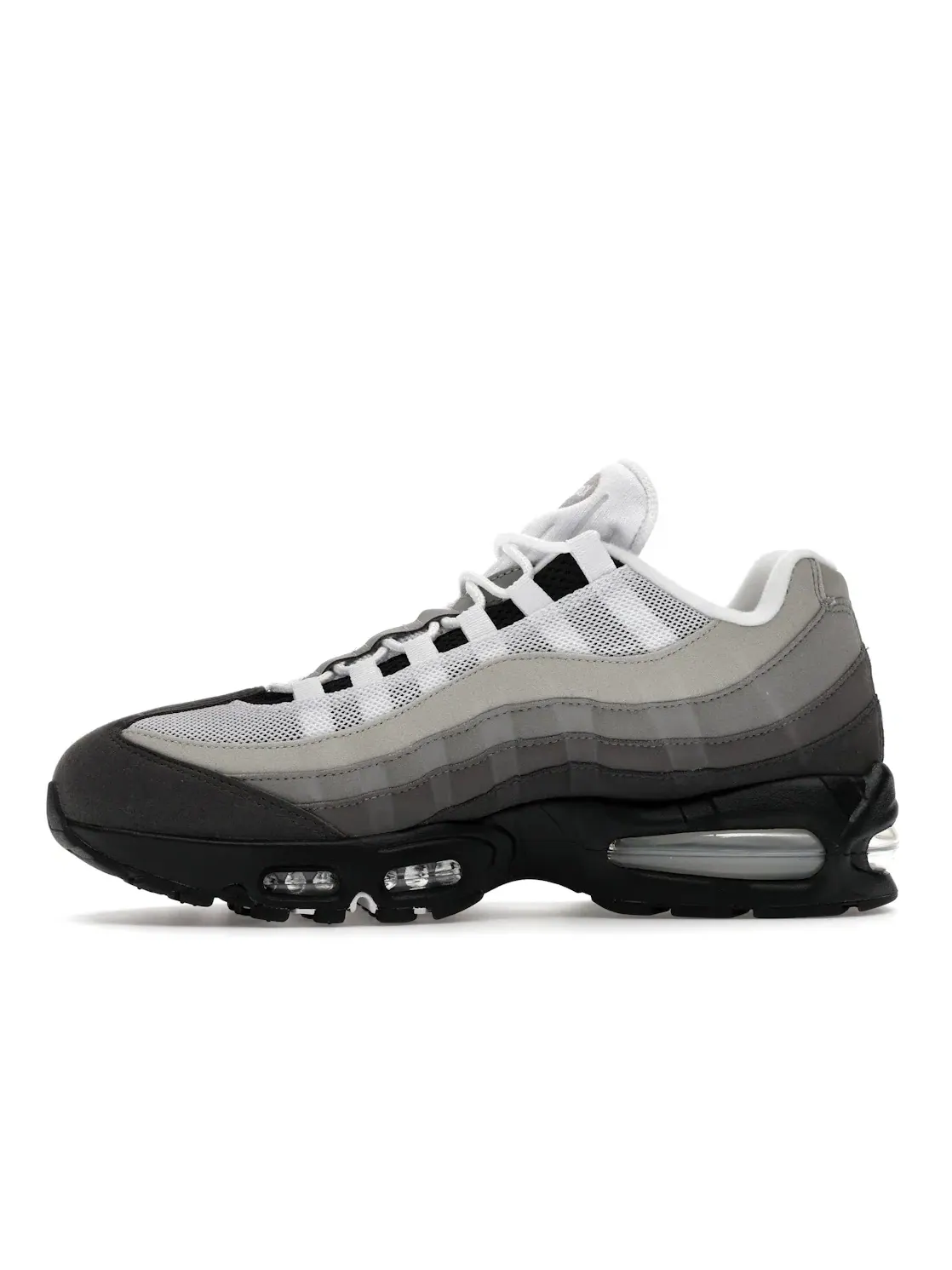 Мужские кроссовки Lifestyle с видимой подушкой Air Nike Air Max 95 OG — изображение 3 из 4, черный/белый//темный