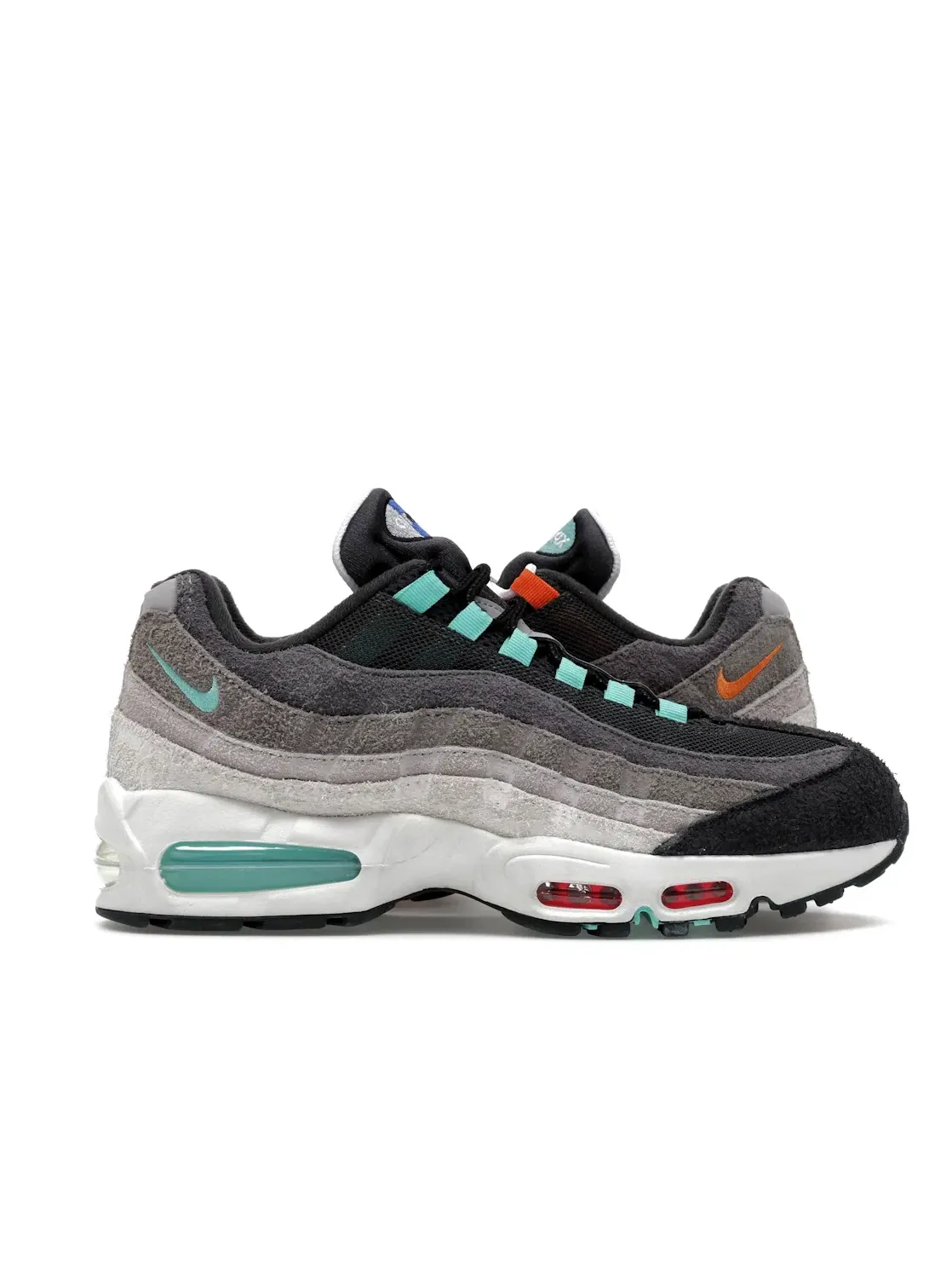 Мужские кроссовки Lifestyle с контрастным дизайном Nike Air Max 95 OG Big Bubble Greedy — изображение 1 из 4, красный
