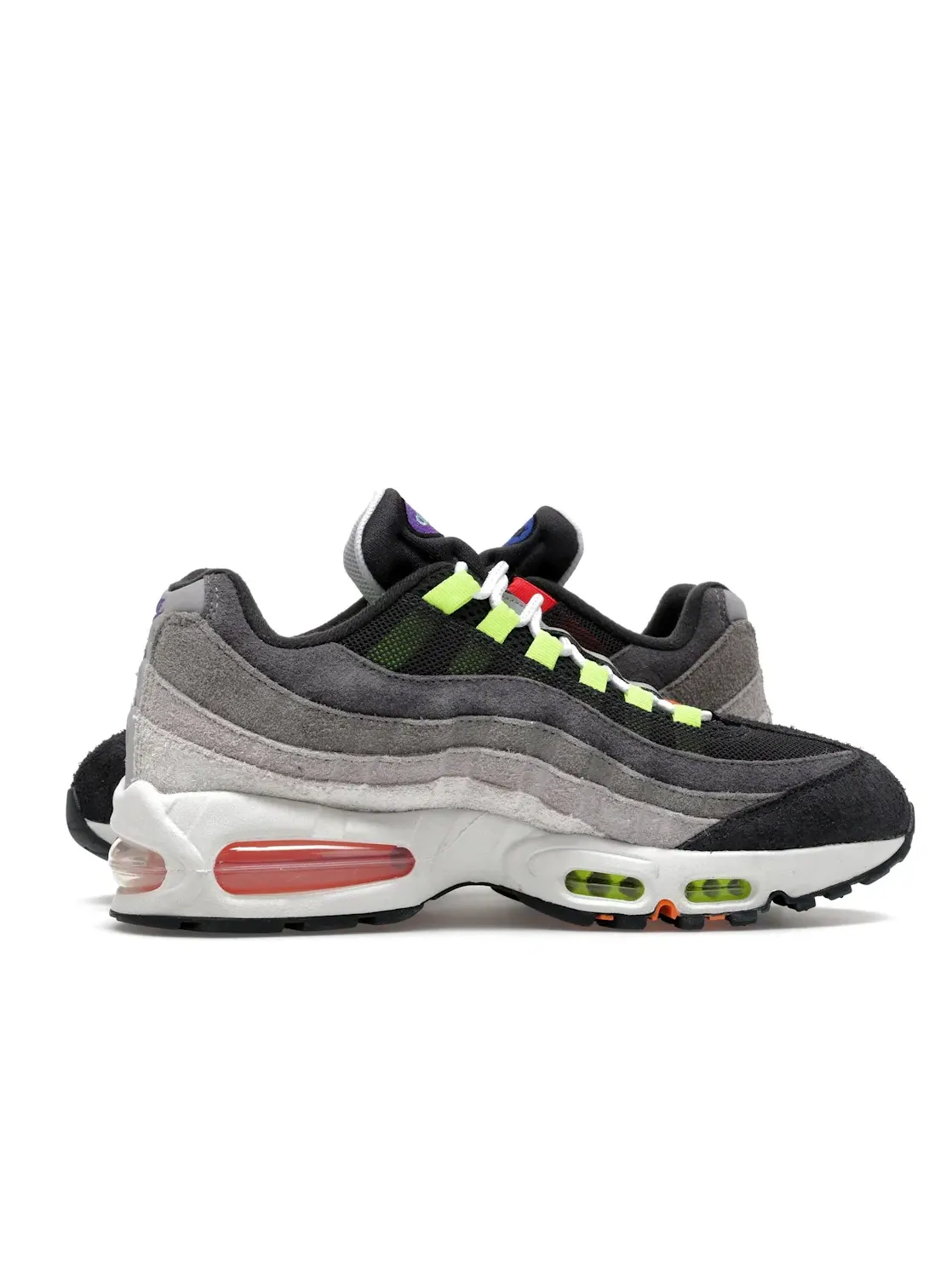 Мужские кроссовки Lifestyle с контрастным дизайном Nike Air Max 95 OG Big Bubble Greedy — изображение 3 из 4, красный