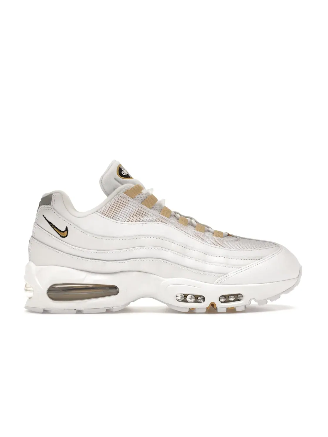 Мужские кроссовки Lifestyle Nike Air Max 95 OG — изображение 1 из 4, белый/золотистый