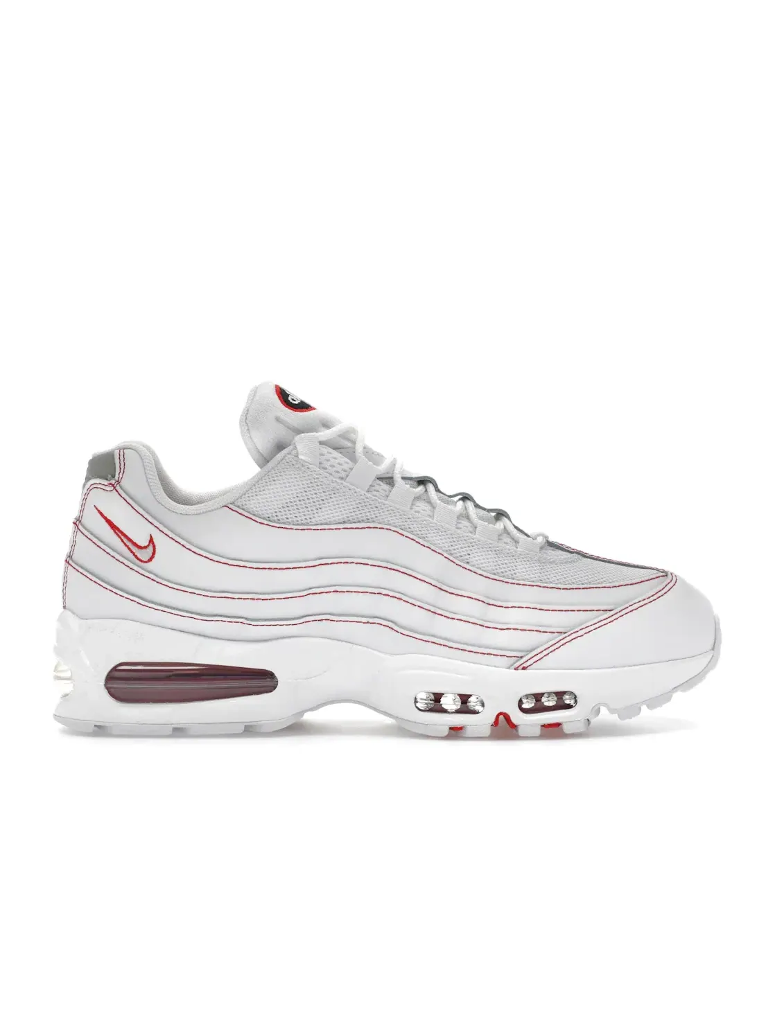 Мужские кроссовки Lifestyle с Big Bubble Nike Air Max 95 OG — изображение 1 из 4, белый/красный/серый