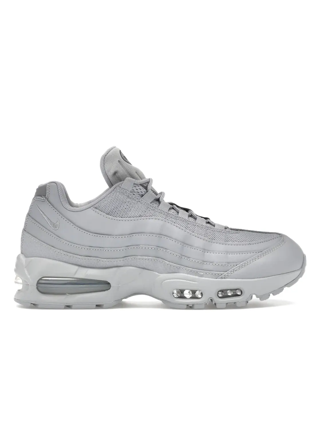 Мужские кроссовки с оригинальной амортизацией Nike Air Max 95 OG Big Bubble — изображение 1 из 4, серый/серый//серый