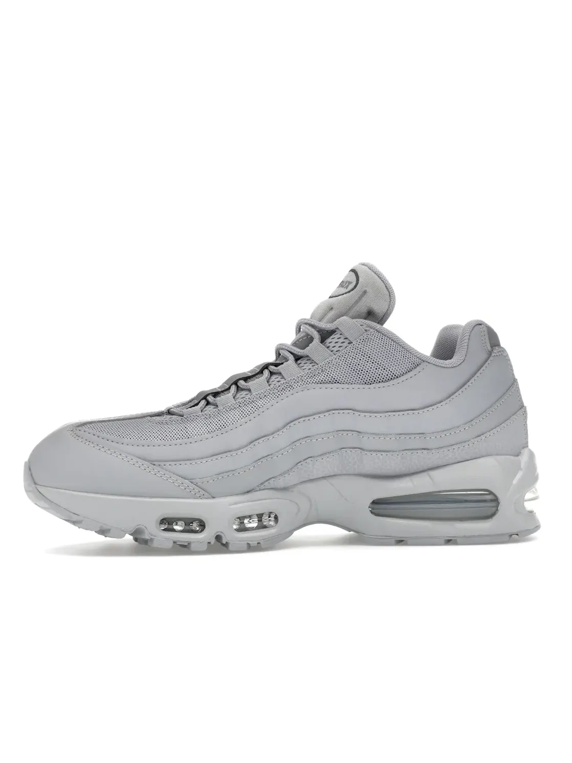 Мужские кроссовки с оригинальной амортизацией Nike Air Max 95 OG Big Bubble — изображение 3 из 4, серый/серый//серый