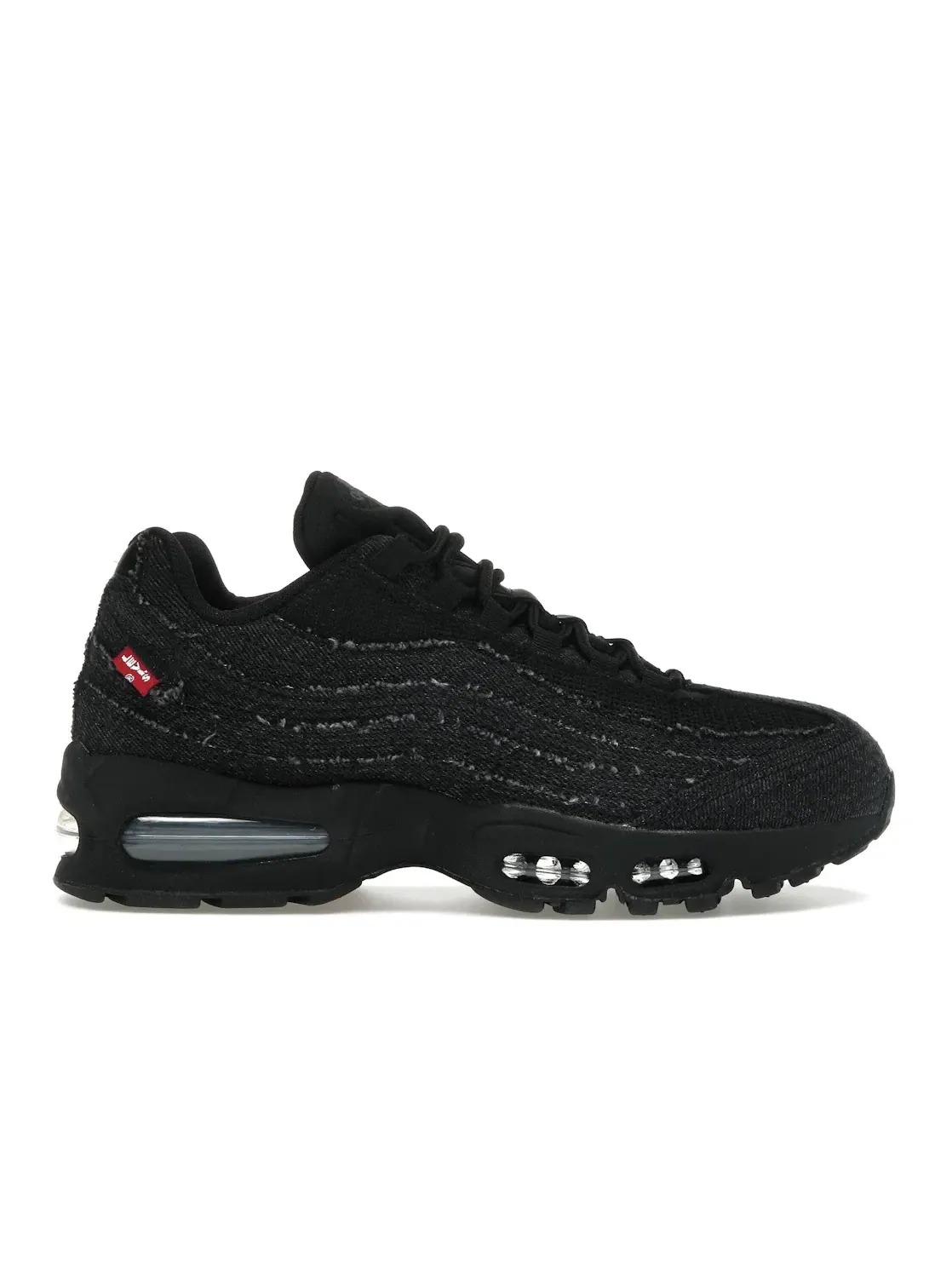 Мужские кроссовки Lifestyle с джинсовым дизайном Nike Air Max 95 OG — изображение 1 из 4, черный//красный/черный