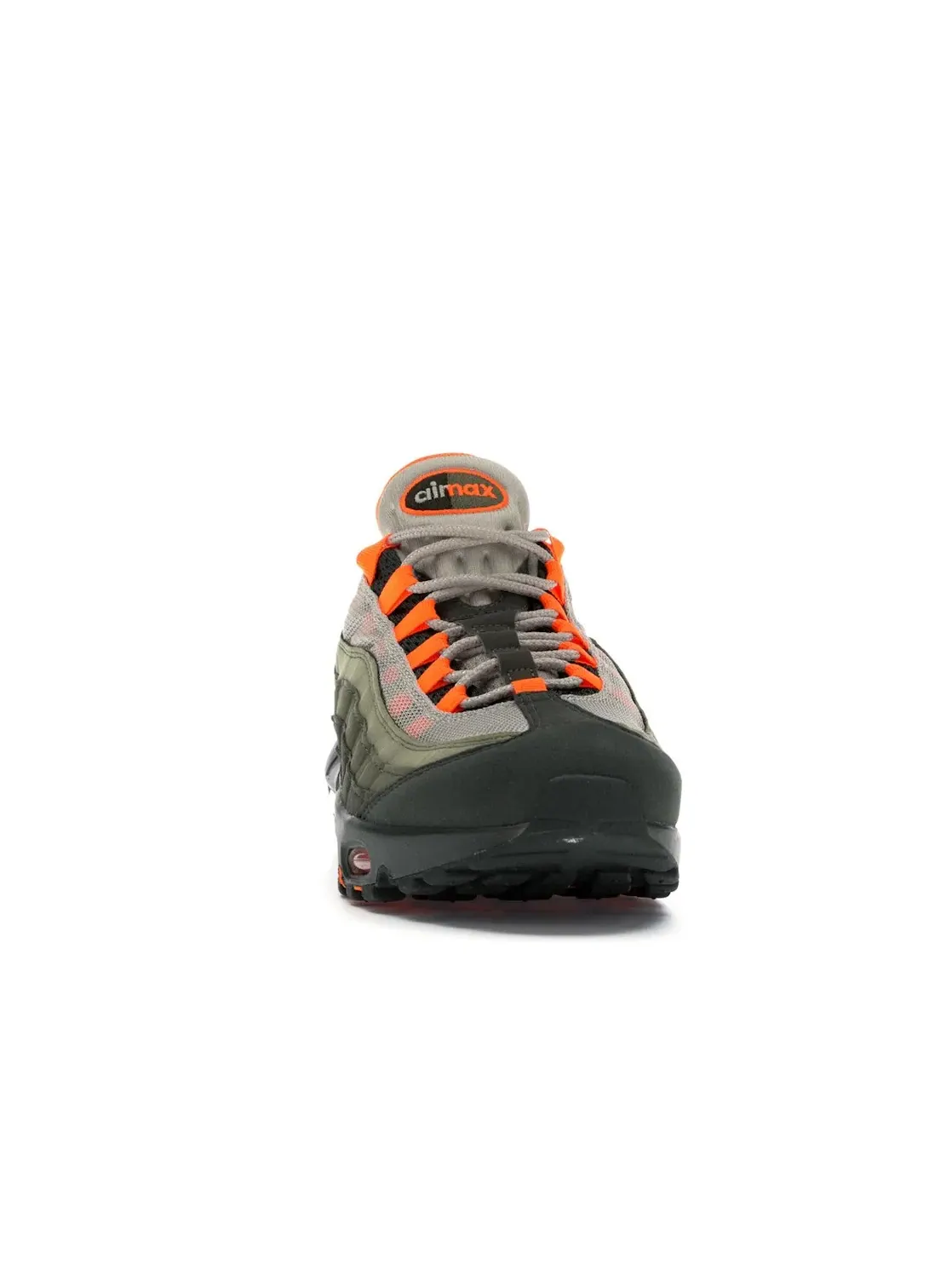 Мужские кроссовки с комбинированным верхом Nike Air Max 95 OG — изображение 2 из 4, оранжевый-оливковый