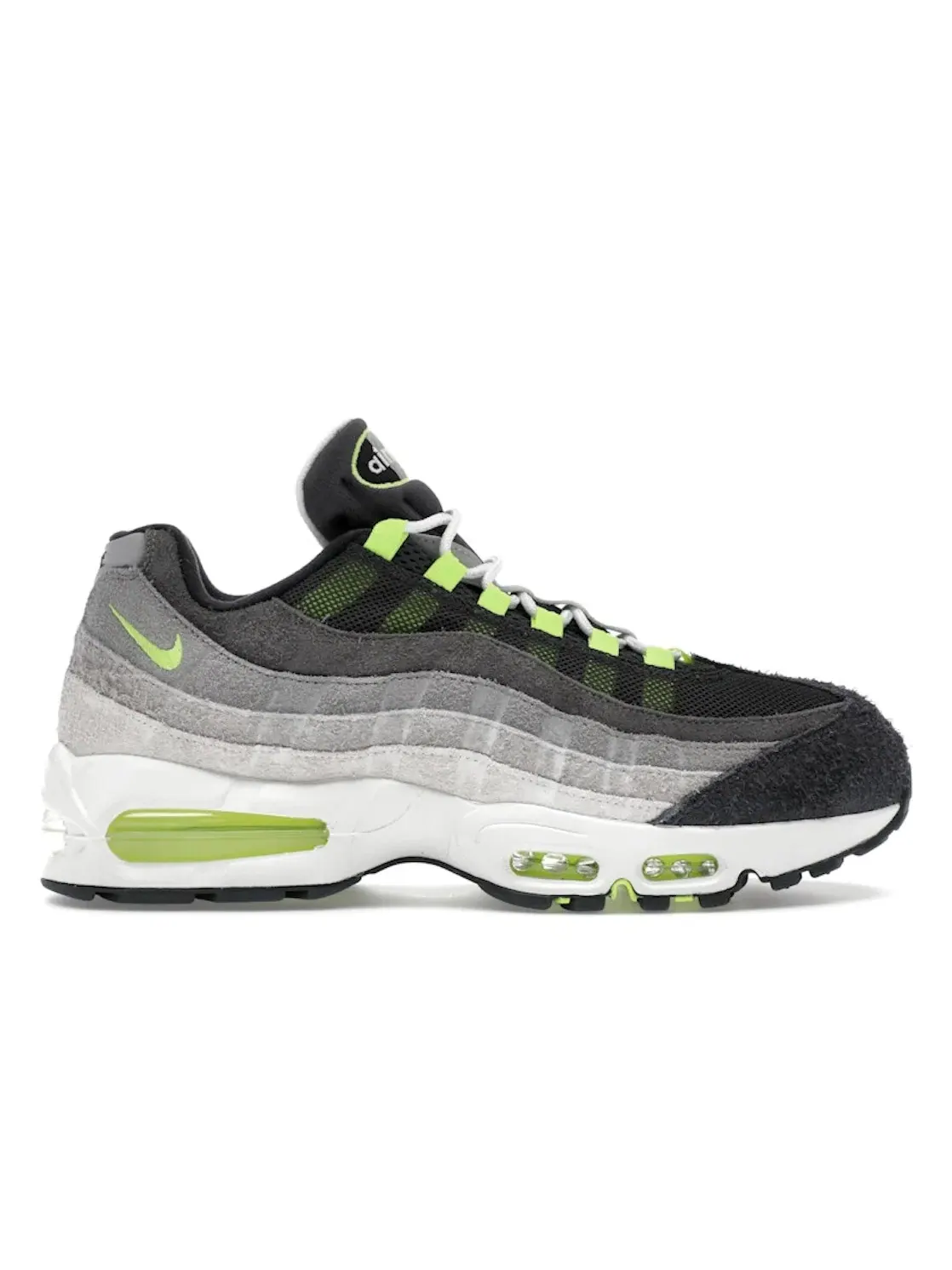 Мужские кроссовки Lifestyle Nike Air Max 95 OG — изображение 1 из 4, серый/черный-неоновый