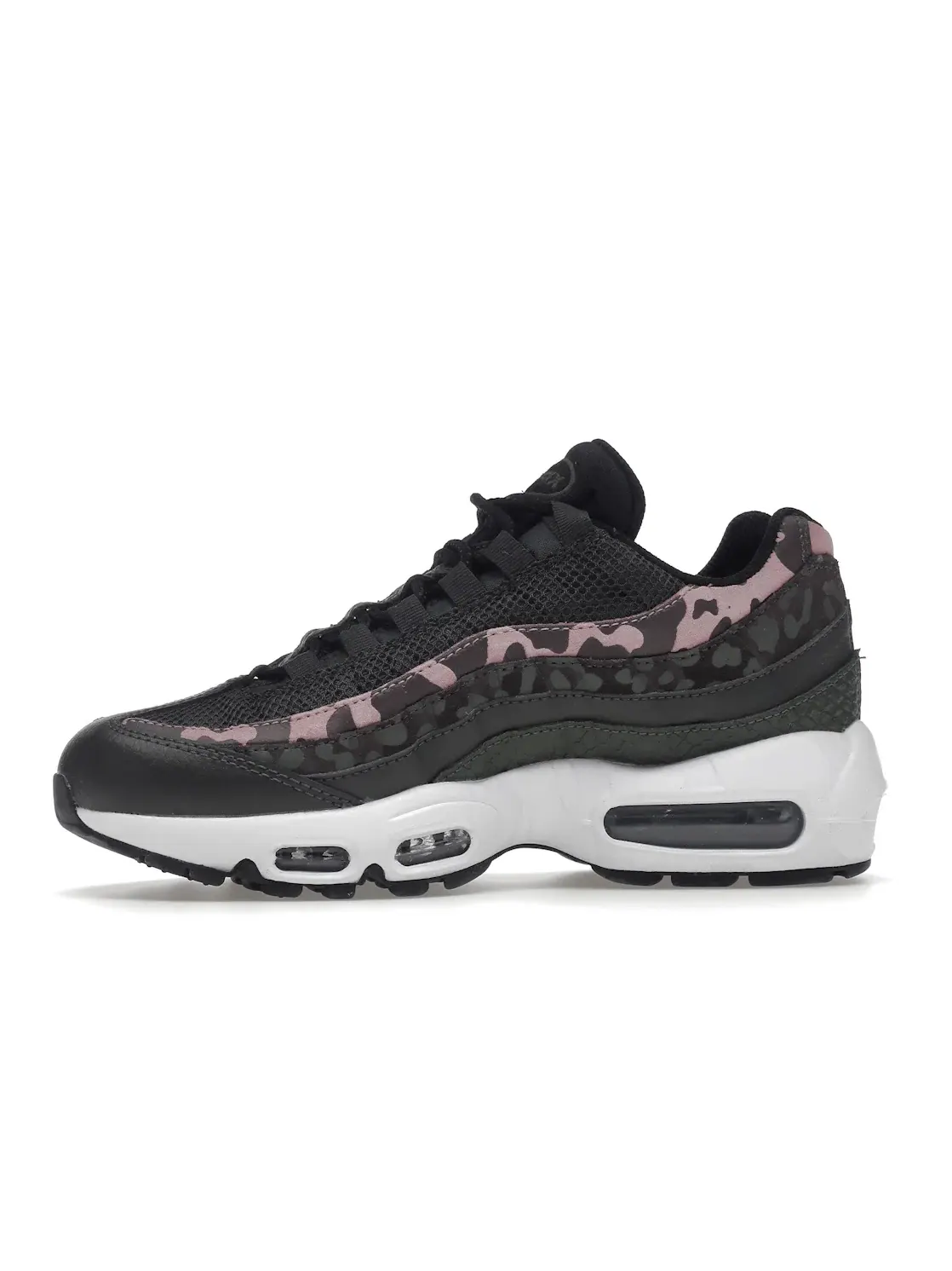Женские кроссовки Lifestyle Nike Air Max 95 — изображение 3 из 4, оливковый розовый