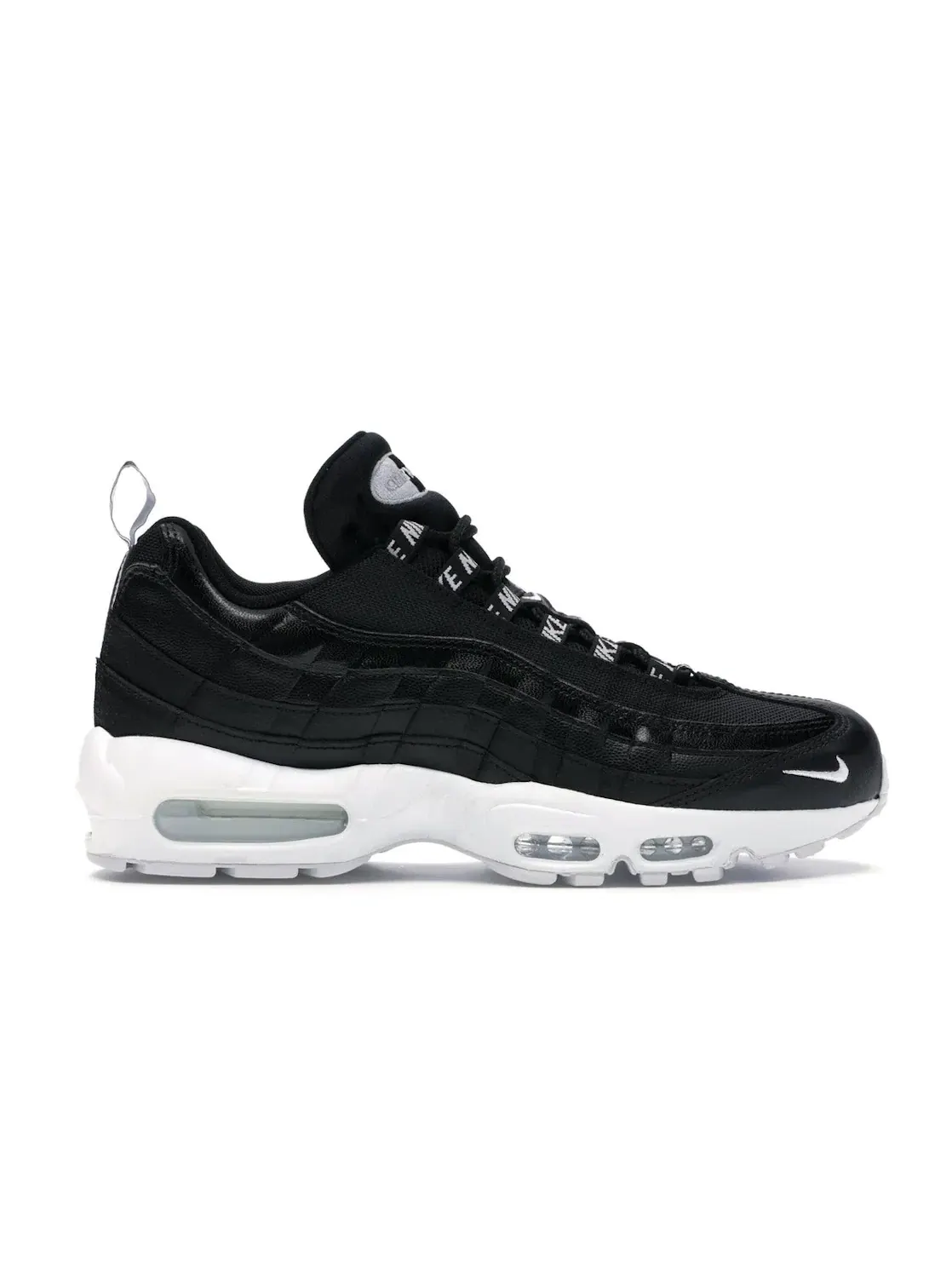 Мужские кроссовки Lifestyle Nike Air Max 95 Overbranding Black — изображение 1 из 4, черный/белый-черный