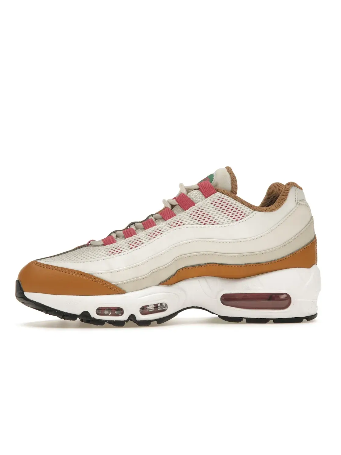 Женские кроссовки Lifestyle Nike Air Max 95 — изображение 3 из 4, белый/зеленый