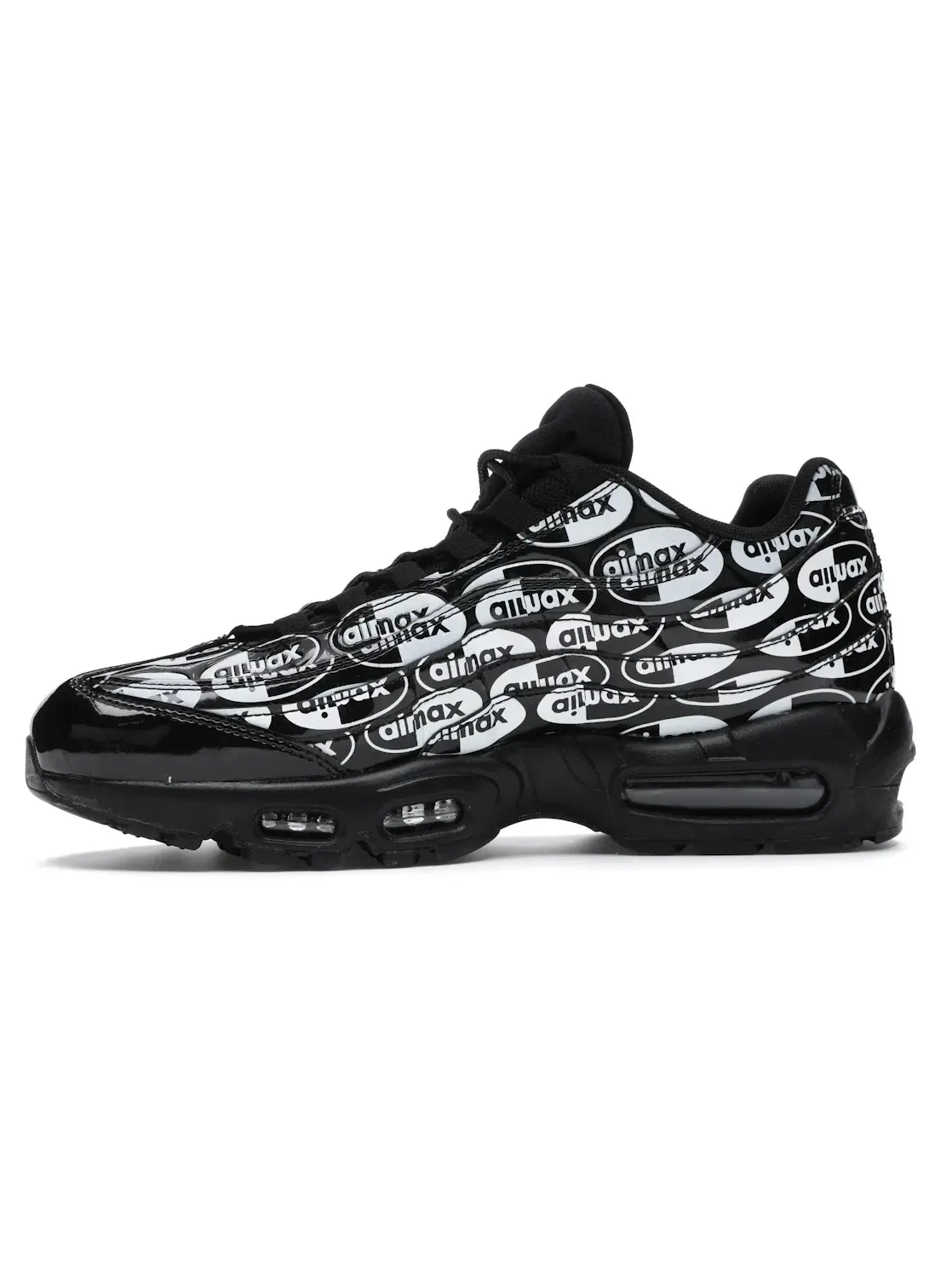 Мужские кроссовки Lifestyle Nike Air Max 95 Premium — изображение 3 из 4, черный белый черный
