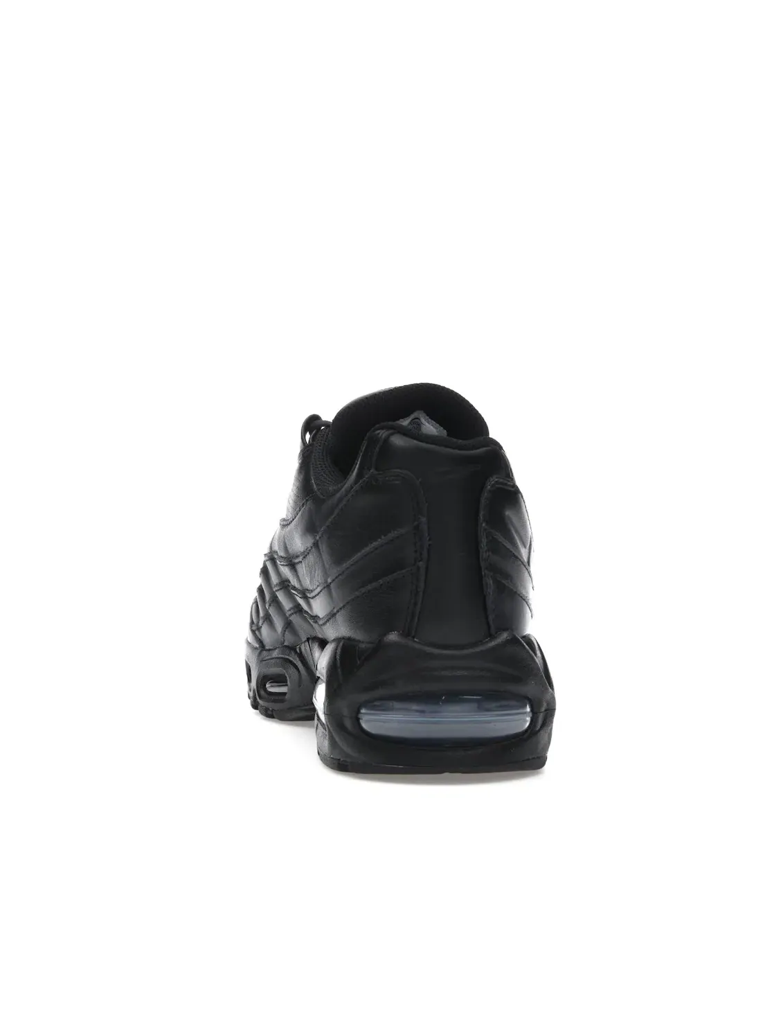 Мужские кроссовки кожаные Nike Air Max 95 QS — изображение 4 из 4, черный/черный/черный