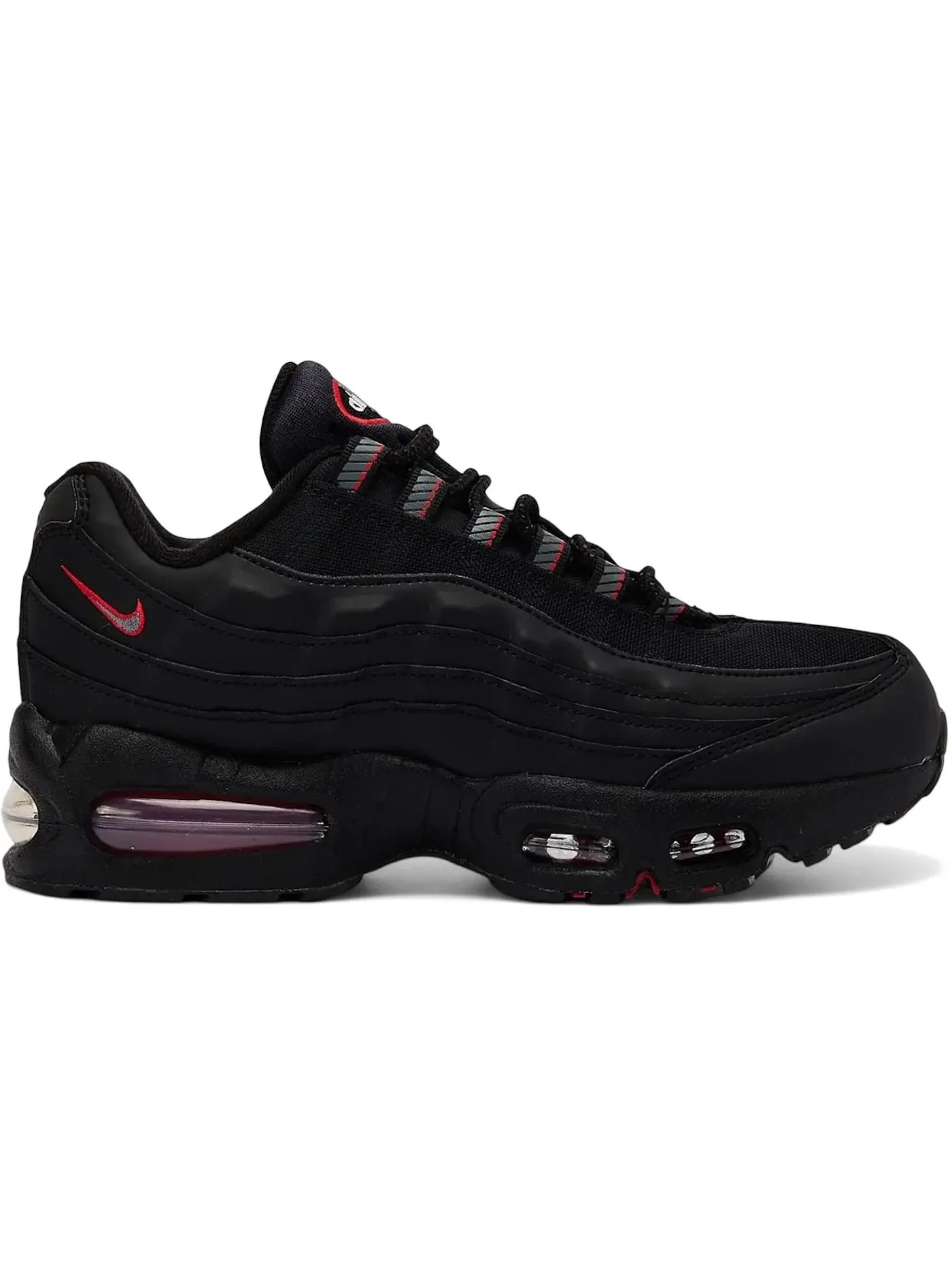 Детские кроссовки Lifestyle Nike Air Max 95 — изображение 1 из 1, черный/серый/красный