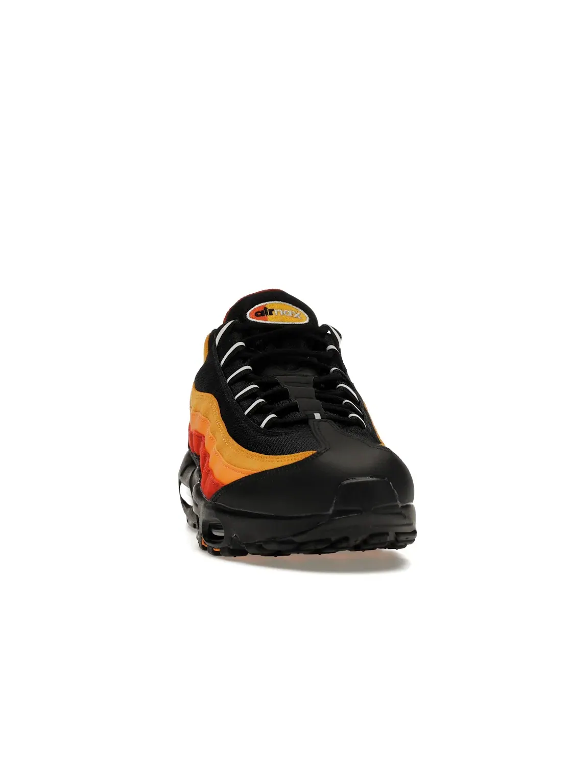 Мужские кроссовки Lifestyle с сетчатыми вставками Nike Air Max 95 Raygun — изображение 2 из 4, черный/черный-оранжевый