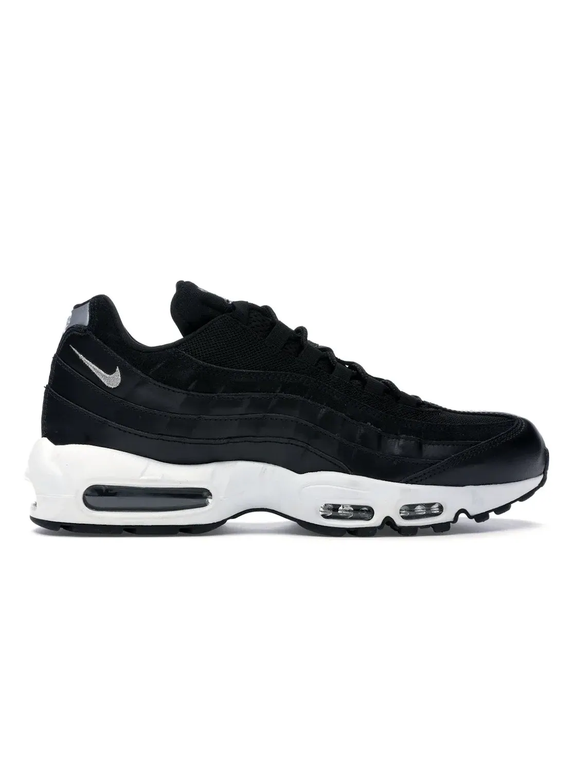 Мужские кроссовки Lifestyle с принтом Nike Air Max 95 Rebel — изображение 1 из 4, черный/-черный-белый