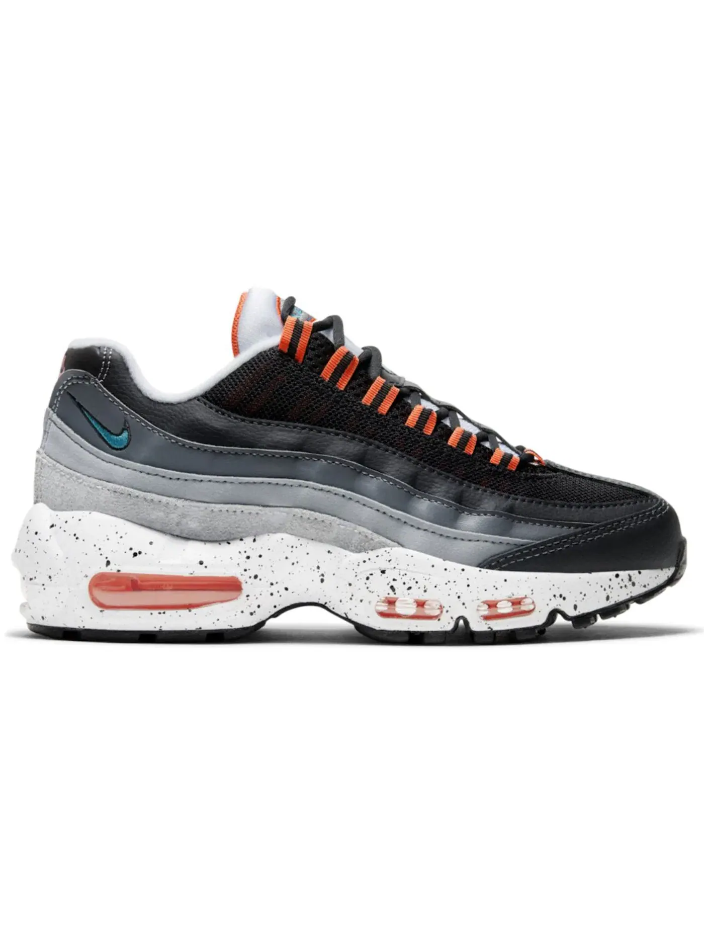 Детские кроссовки Lifestyle Nike Air Max 95 Recraft — изображение 1 из 1, черный/оранжевый/белый