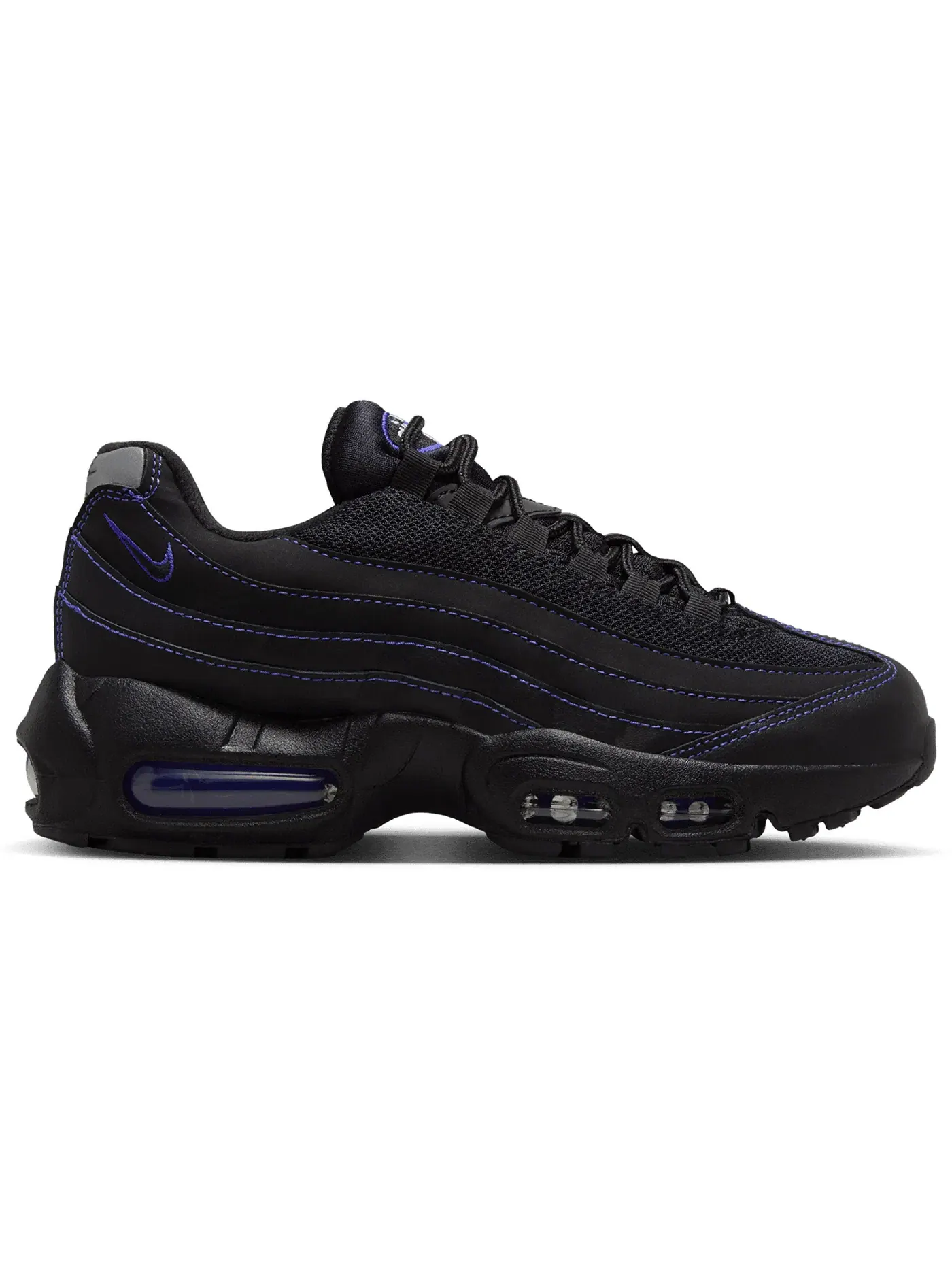 Детские кроссовки Lifestyle Nike Air Max 95 Recraft — изображение 1 из 1, черный/фиолетовый/серый