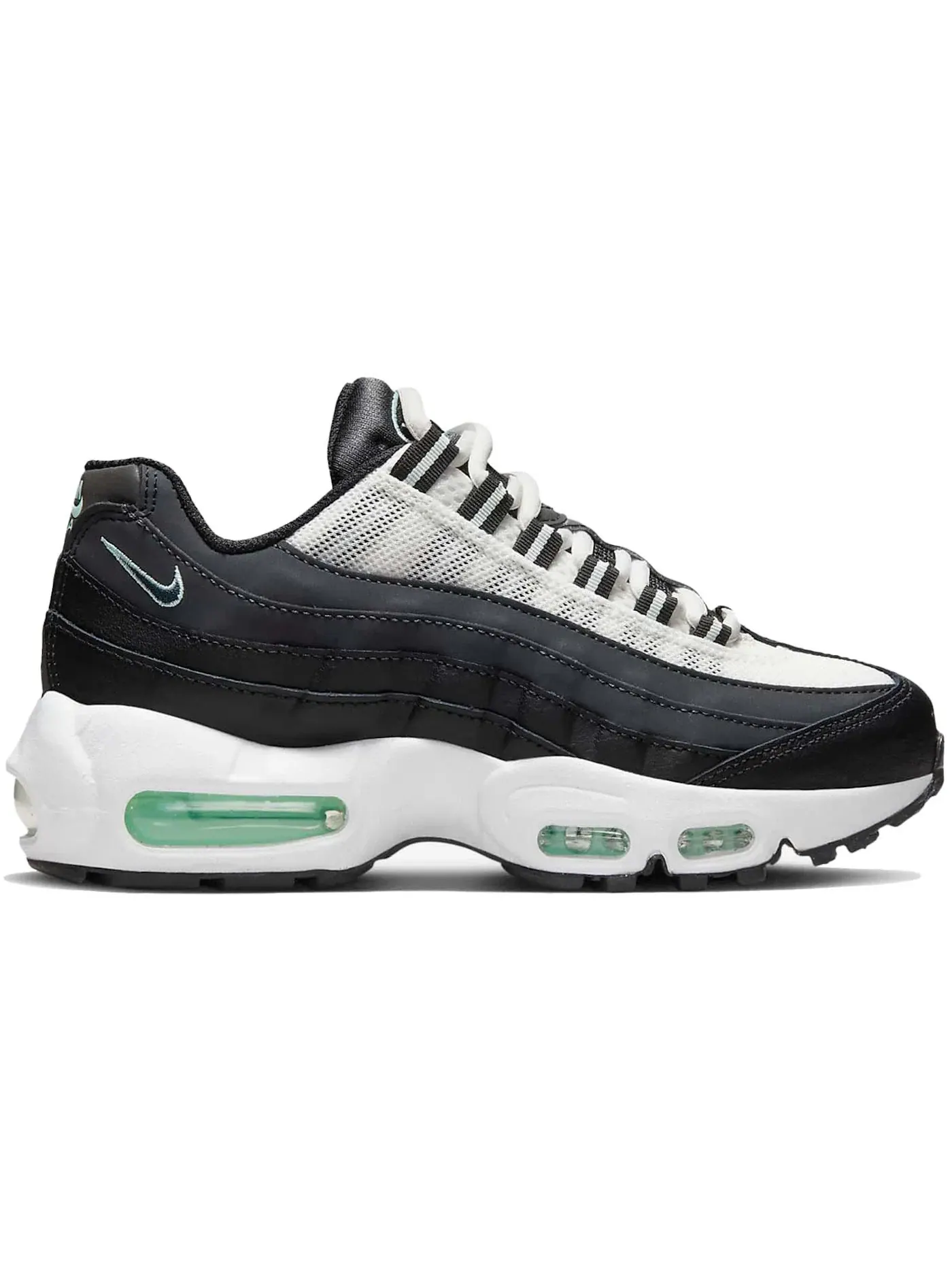 Детские кроссовки Lifestyle с амортизацией Nike Air Max 95 Recraft — изображение 1 из 1, черный/белый