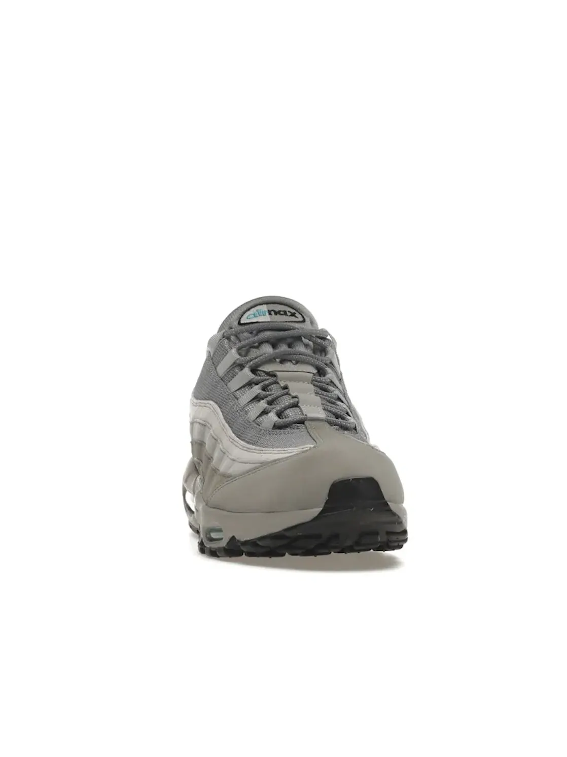 Мужские кроссовки Lifestyle с сетчатым верхом Nike Air Max 95 — изображение 2 из 4, серый/голубой-черный