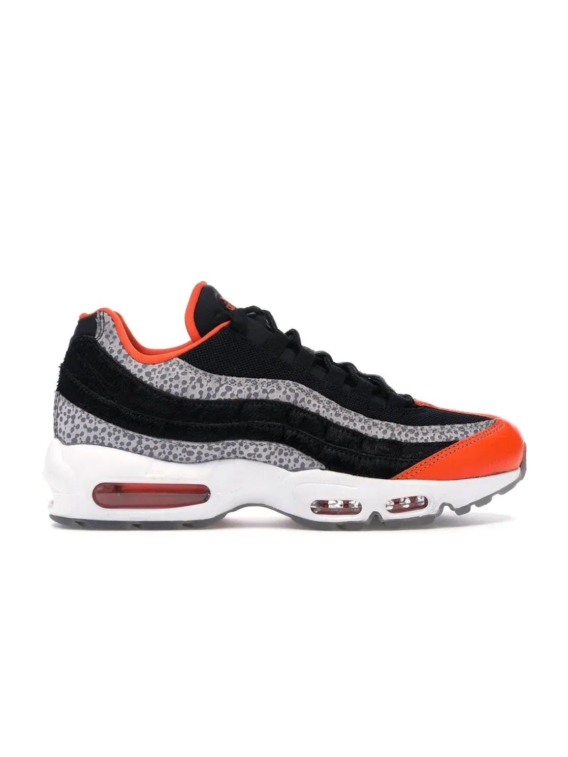 Мужские кроссовки Lifestyle Nike Air Max 95 — изображение 1 из 4, черный/черный--оранжевый