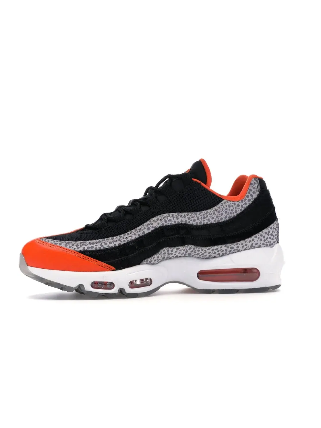 Мужские кроссовки Lifestyle Nike Air Max 95 — изображение 3 из 4, черный/черный--оранжевый