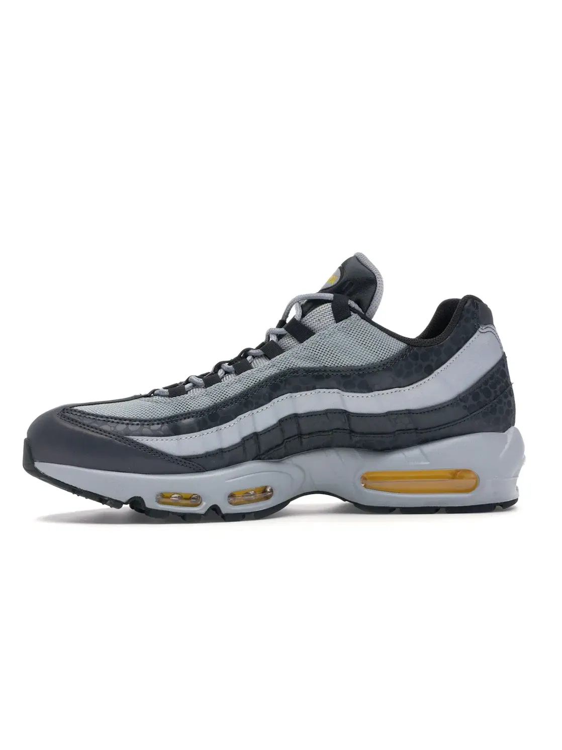 Мужские кроссовки с принтом Safari Nike Air Max 95 — изображение 3 из 4, черный/желтый-серый