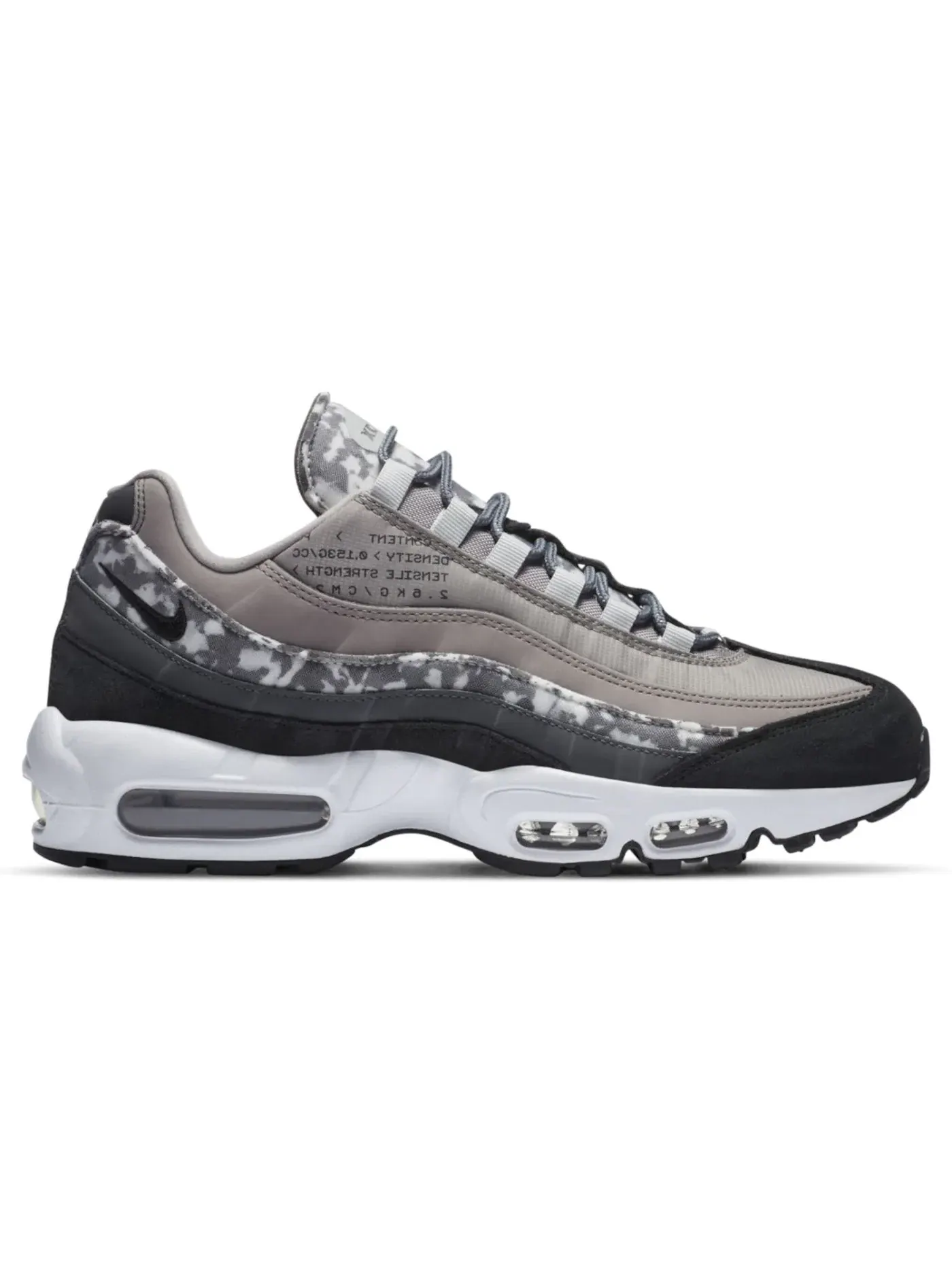 Мужские кроссовки Lifestyle Nike Air Max 95 SE — изображение 1 из 1, черный/белый/серый