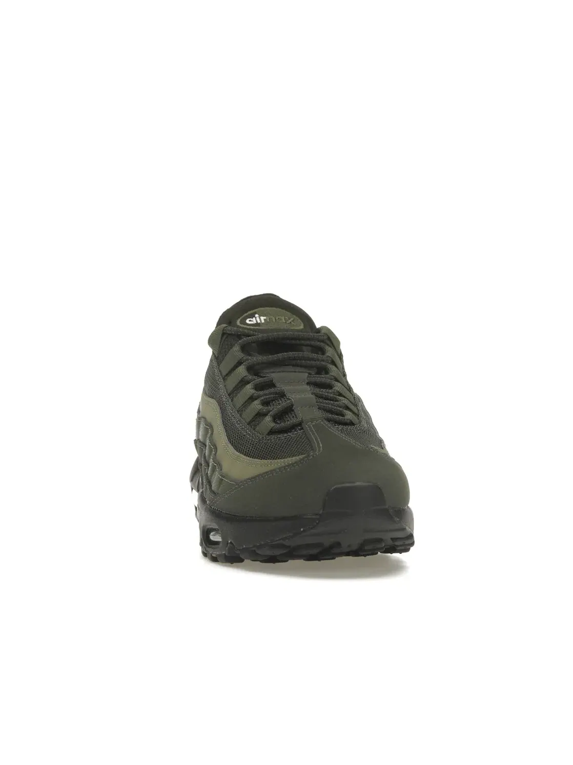 Мужские кроссовки с многослойным дизайном Nike Air Max 95 — изображение 2 из 4, хаки/оливковый/белый